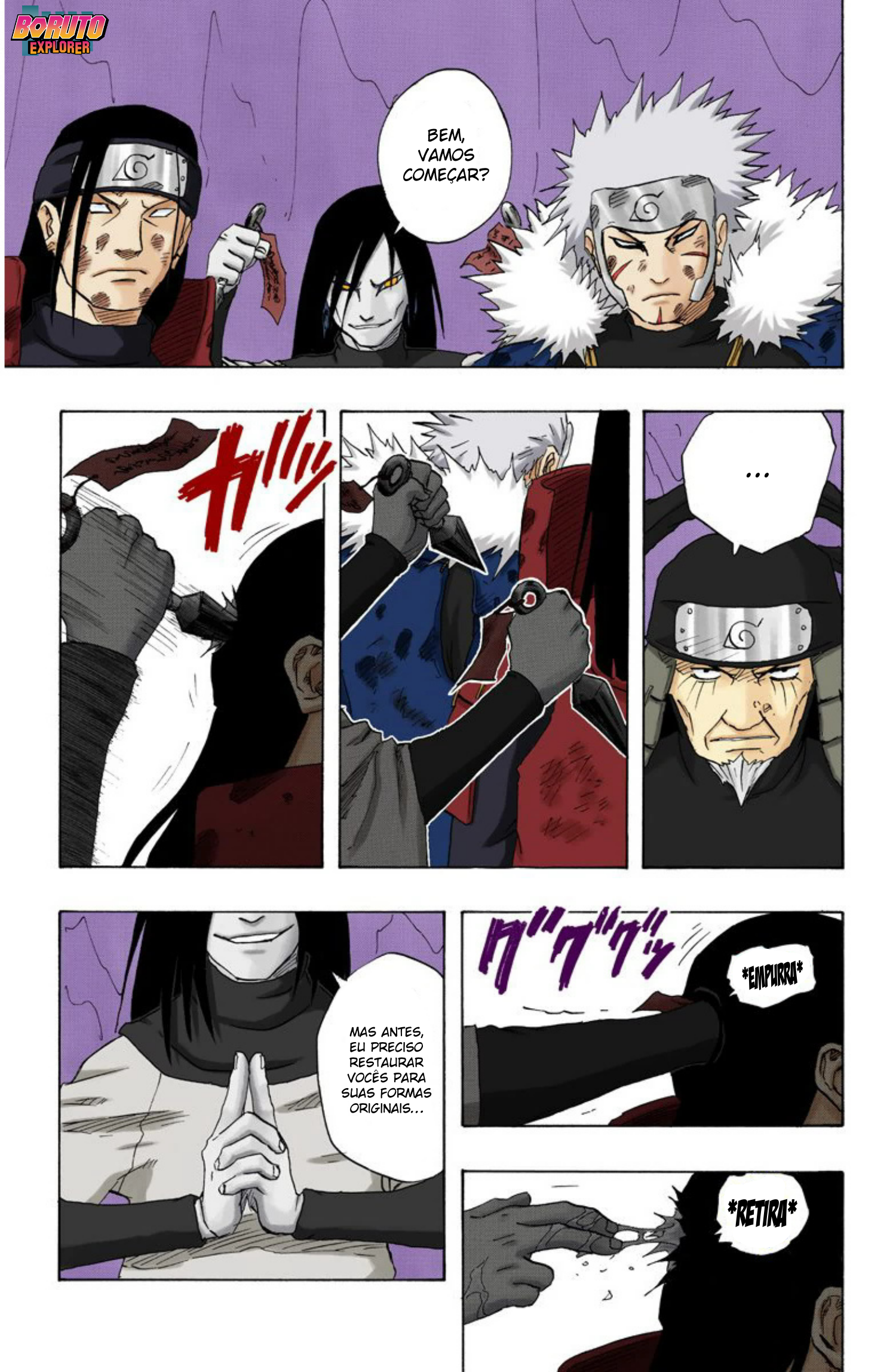 Read Naruto - Versão Colorida Oficial Manga Online