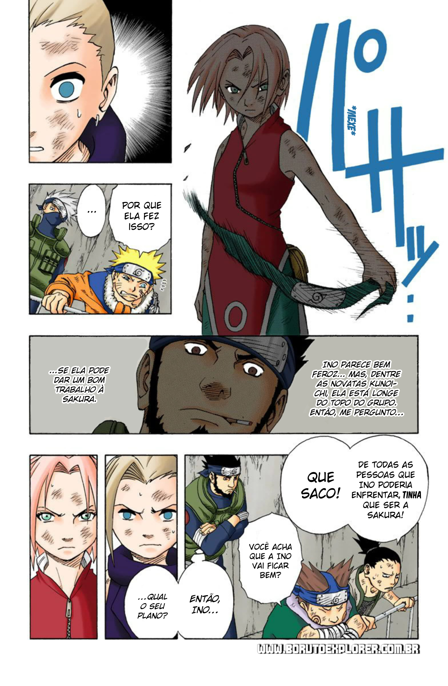 Read Naruto - Versão Colorida Oficial Manga Online