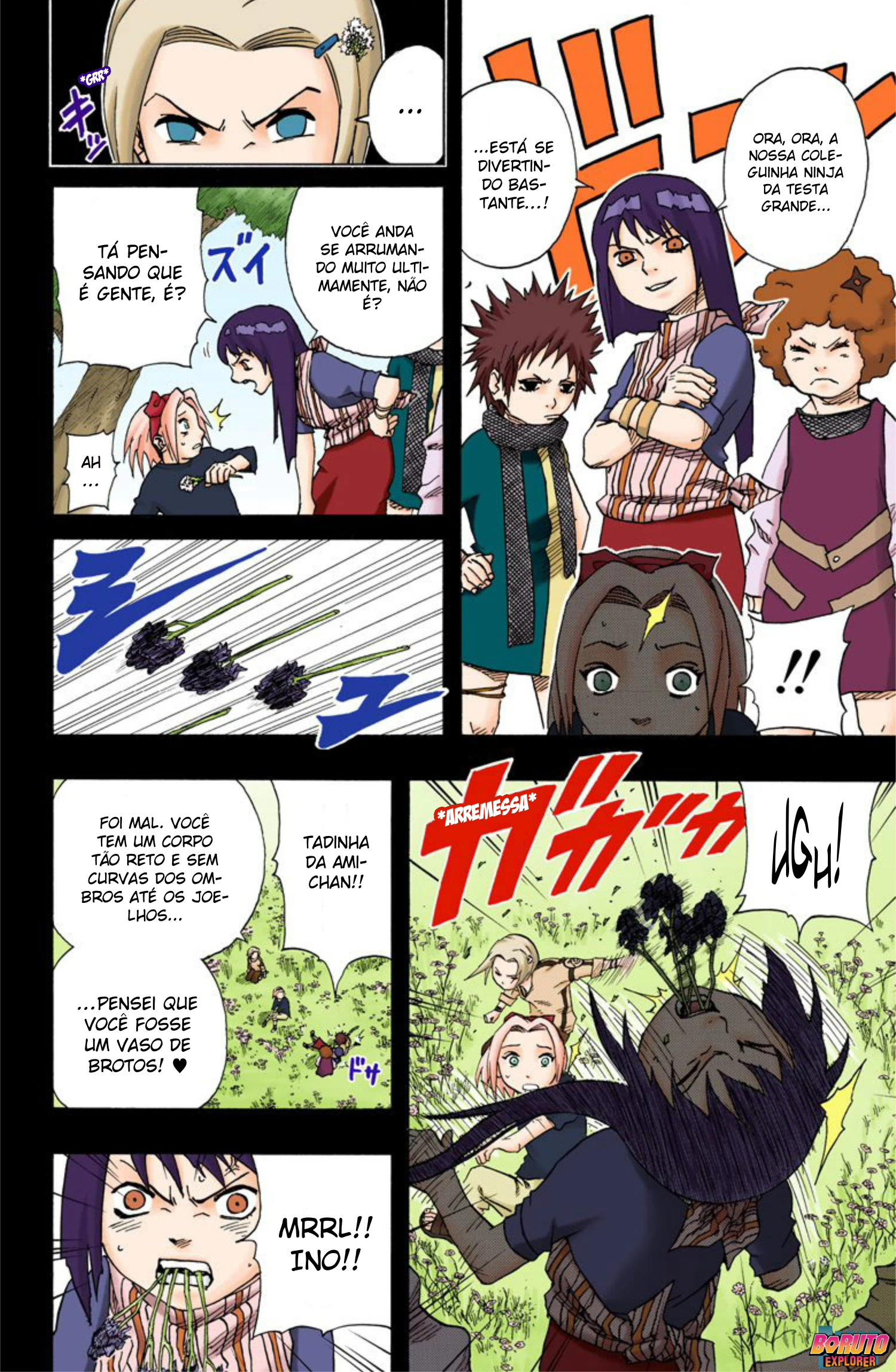 Read Naruto - Versão Colorida Oficial Manga Online