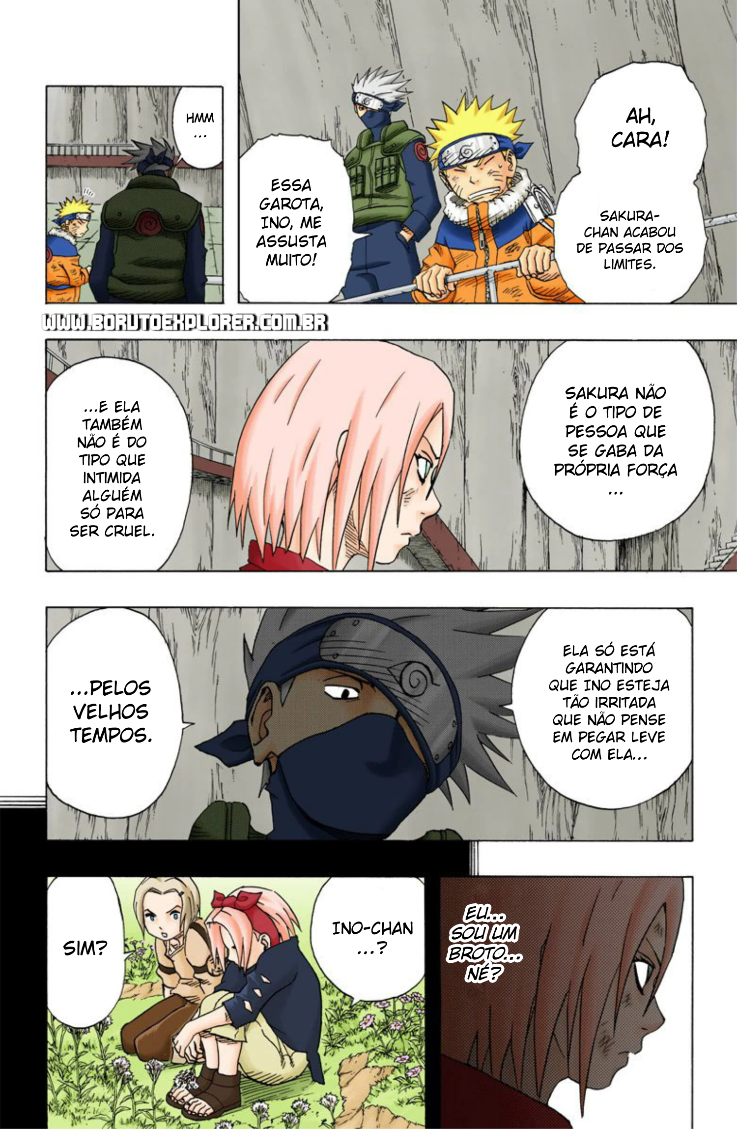 Read Naruto - Versão Colorida Oficial Manga Online