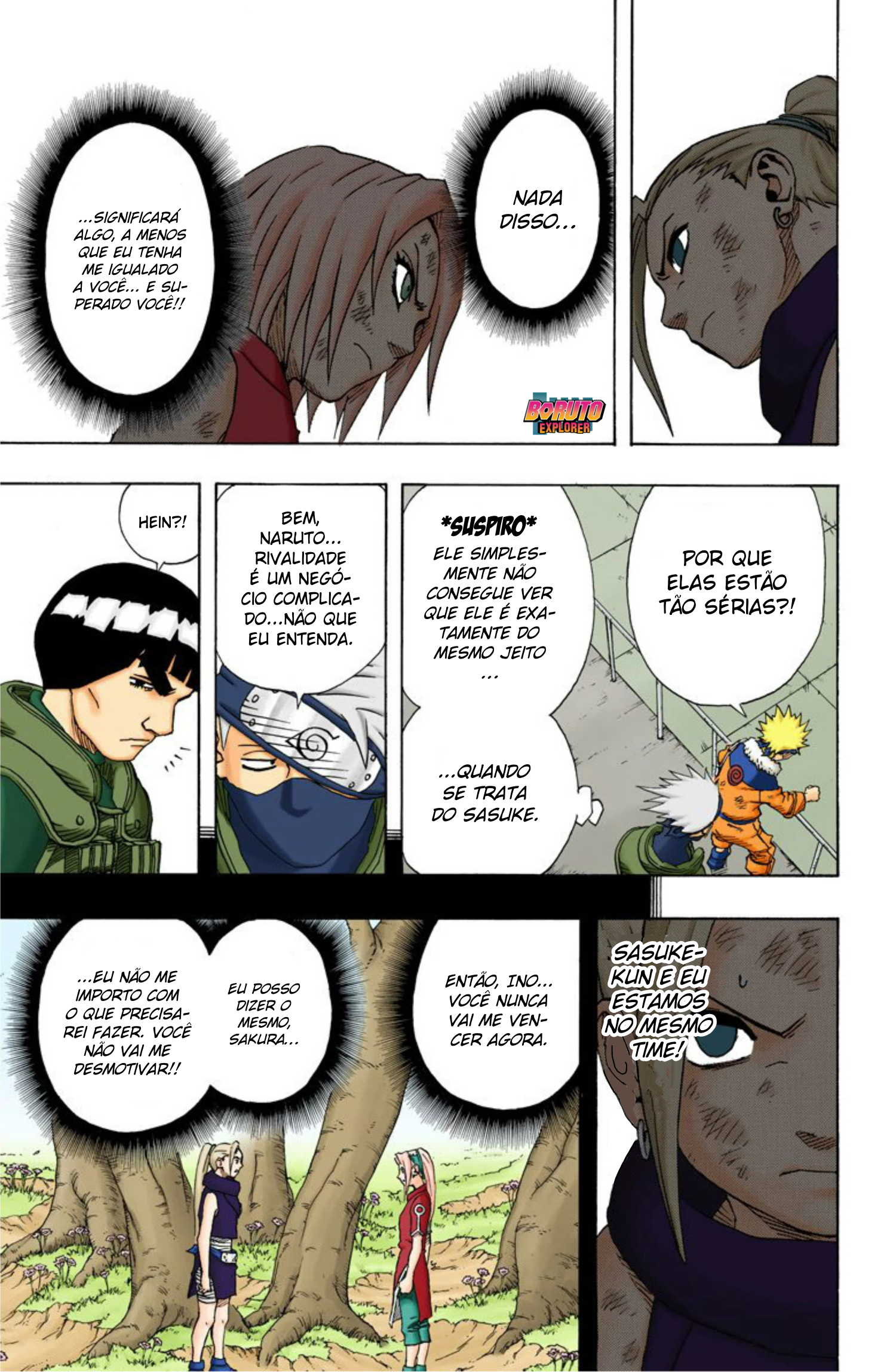 Read Naruto - Versão Colorida Oficial Manga Online