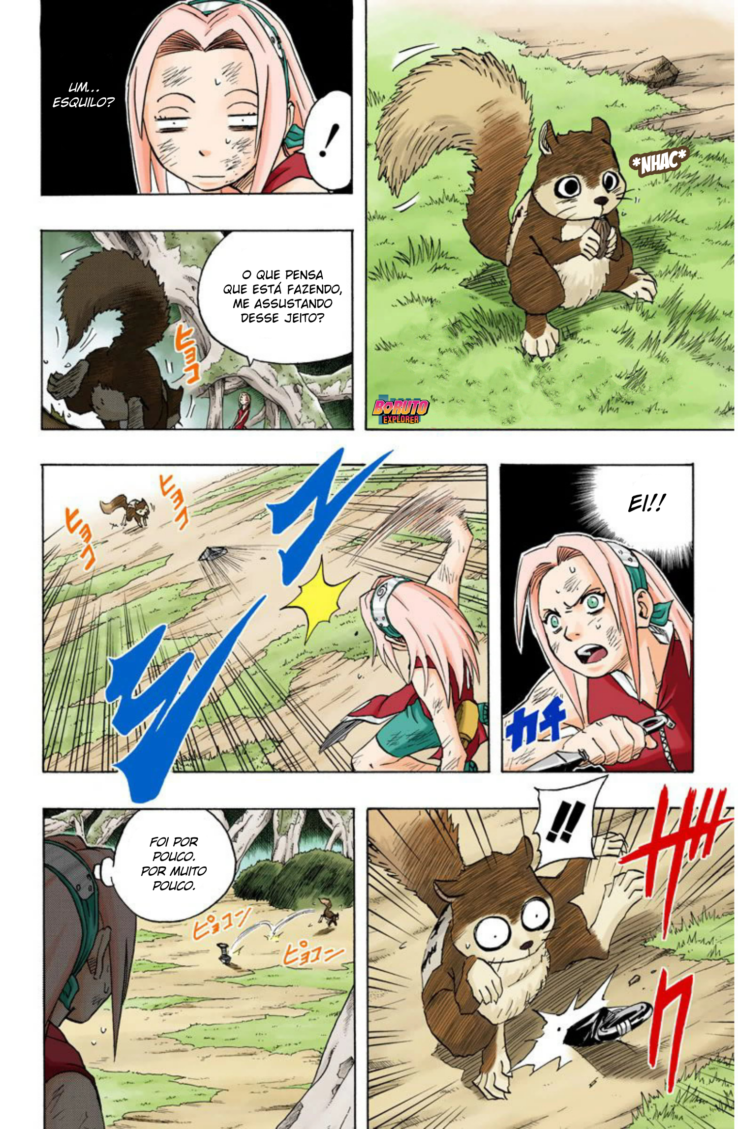 Read Naruto - Versão Colorida Oficial Manga Online