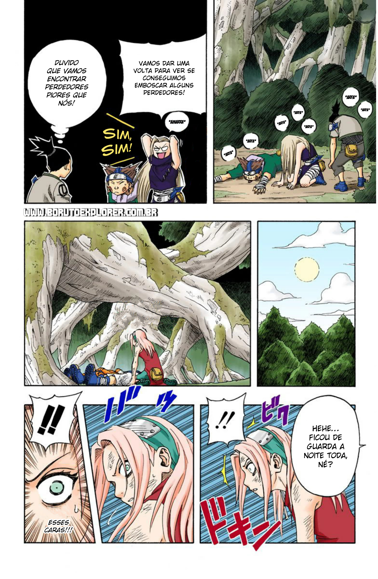 Read Naruto - Versão Colorida Oficial Manga Online