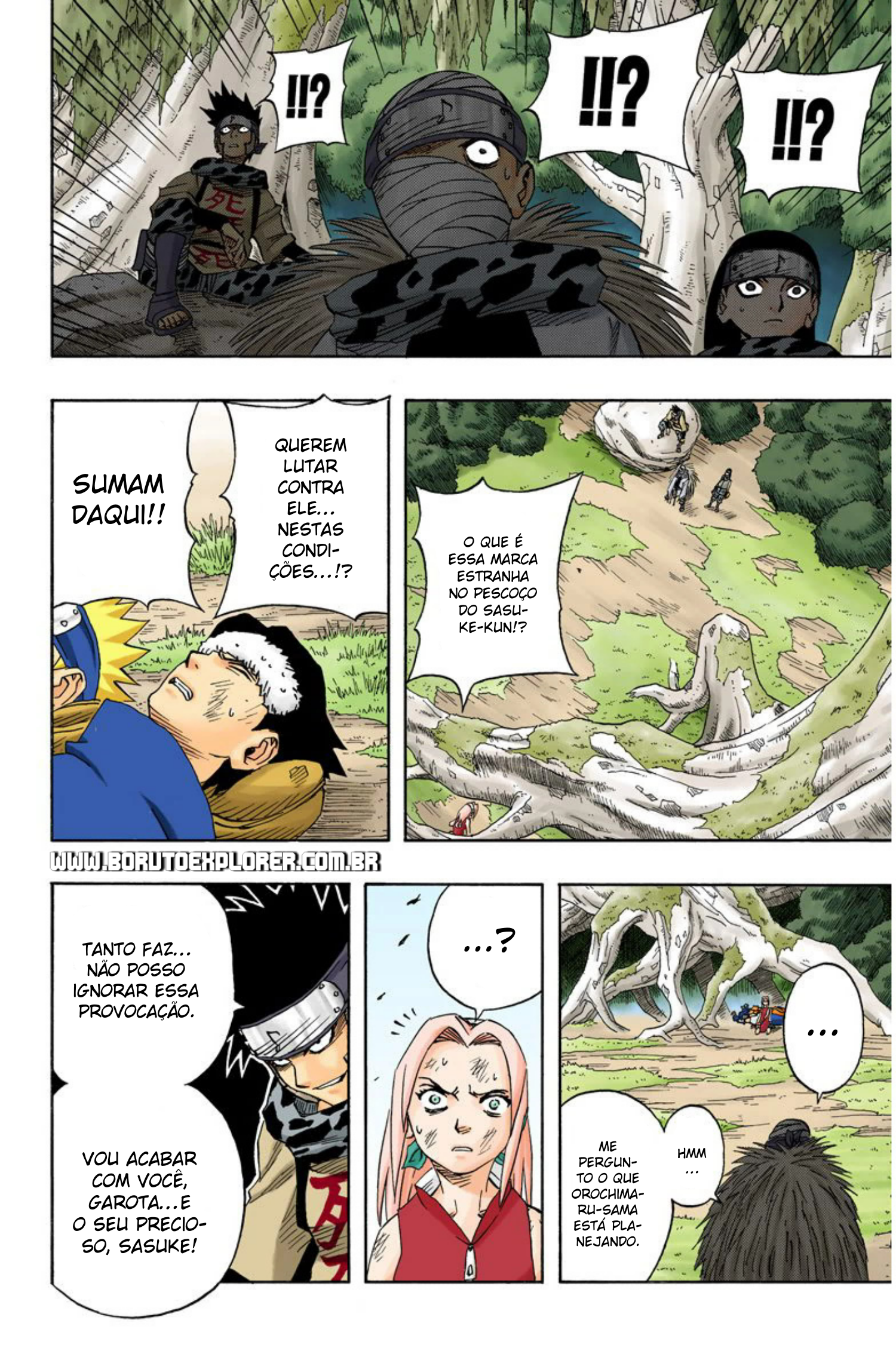 Read Naruto - Versão Colorida Oficial Manga Online