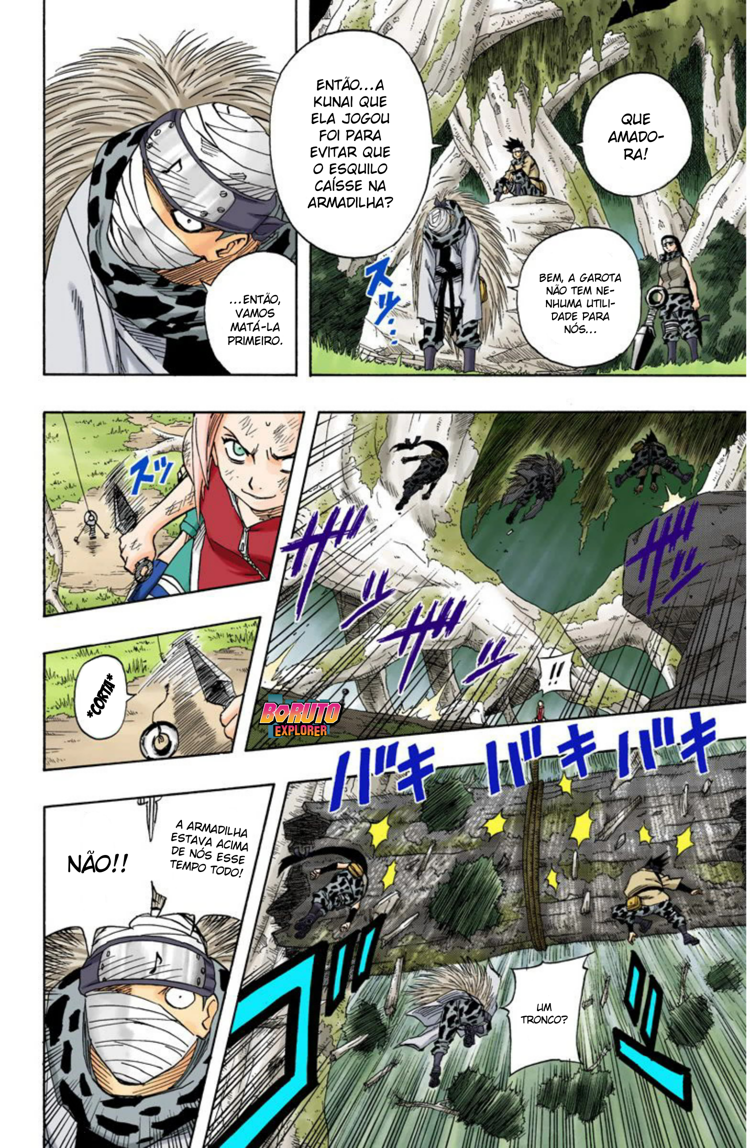 Read Naruto - Versão Colorida Oficial Manga Online