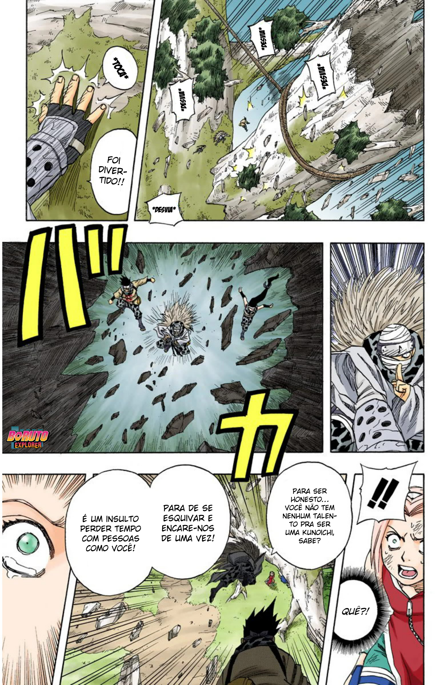Read Naruto - Versão Colorida Oficial Manga Online