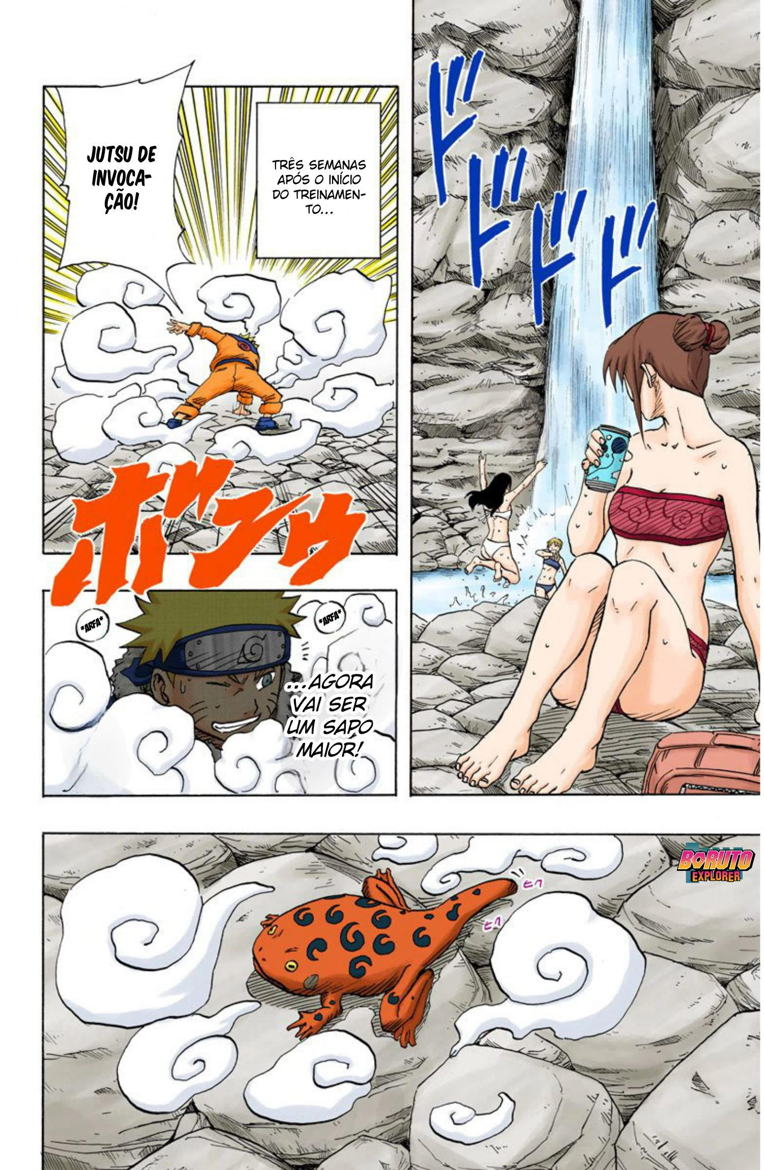Read Naruto - Versão Colorida Oficial Manga Online