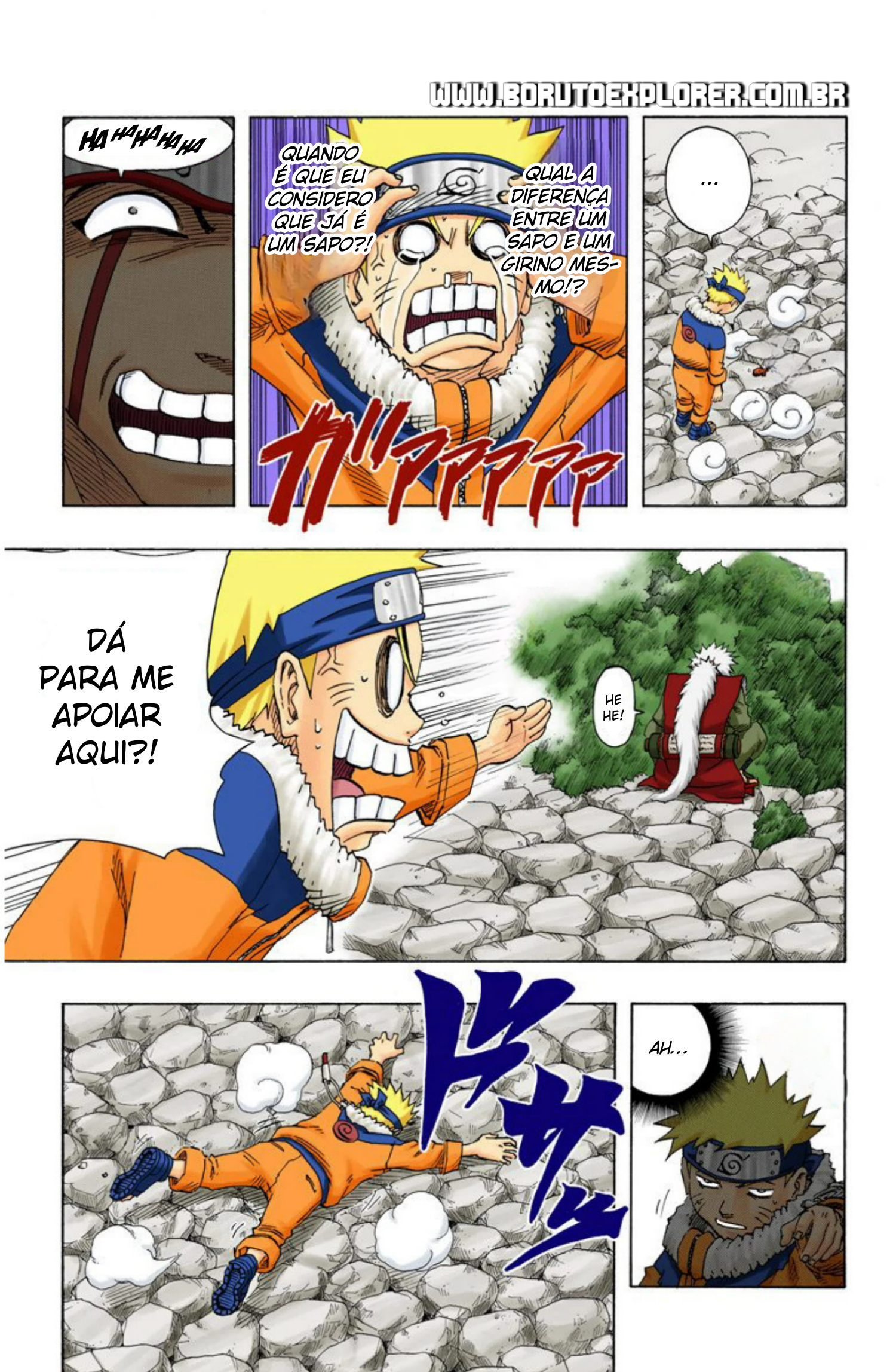 Read Naruto - Versão Colorida Oficial Manga Online