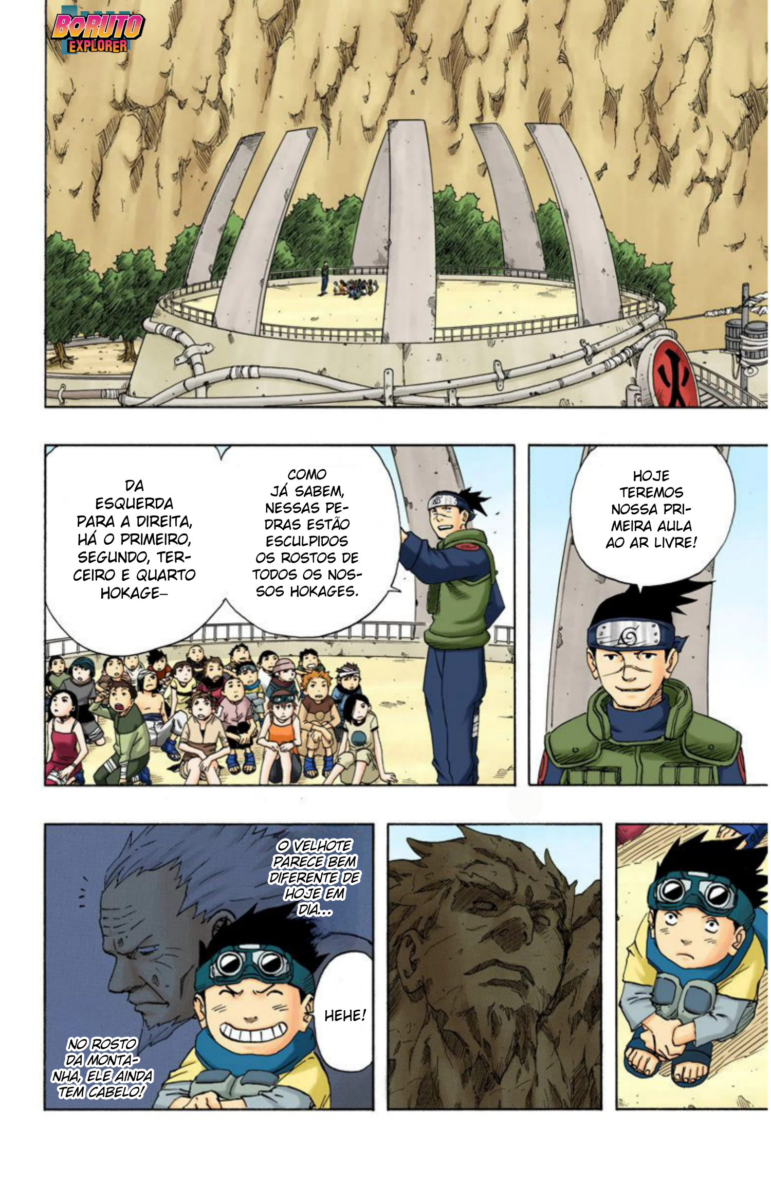 Read Naruto - Versão Colorida Oficial Manga Online