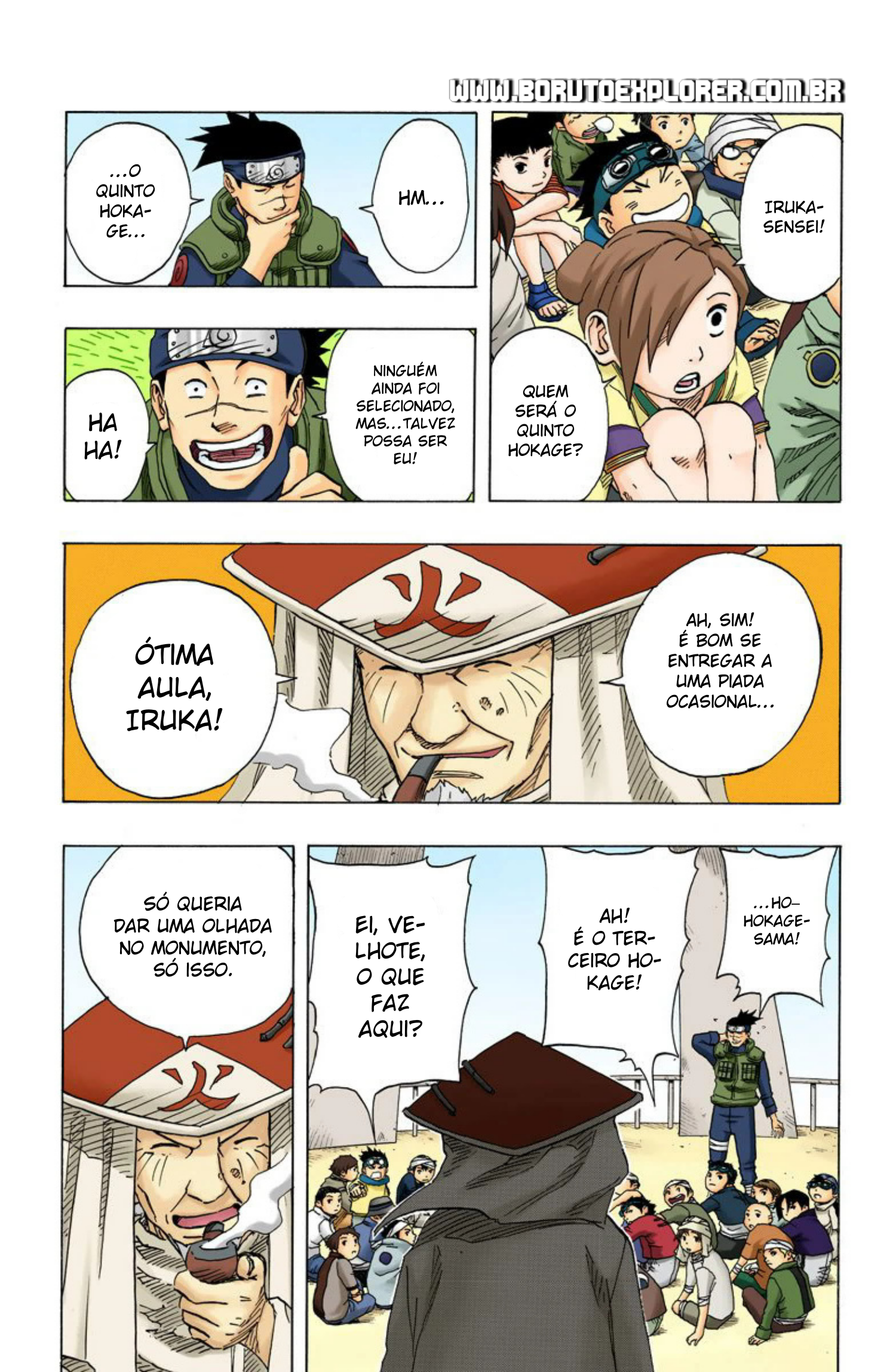 Read Naruto - Versão Colorida Oficial Manga Online