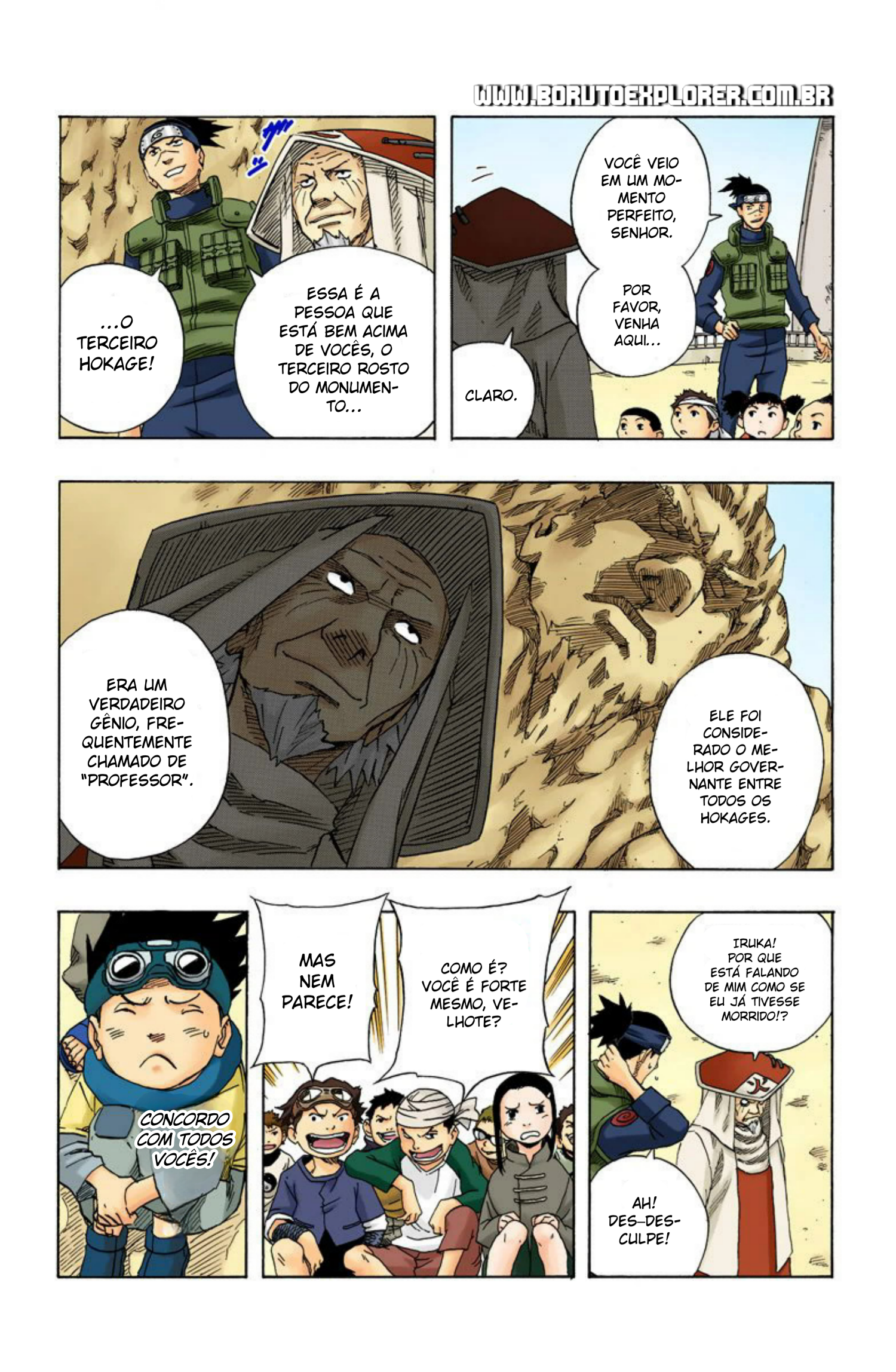 Read Naruto - Versão Colorida Oficial Manga Online