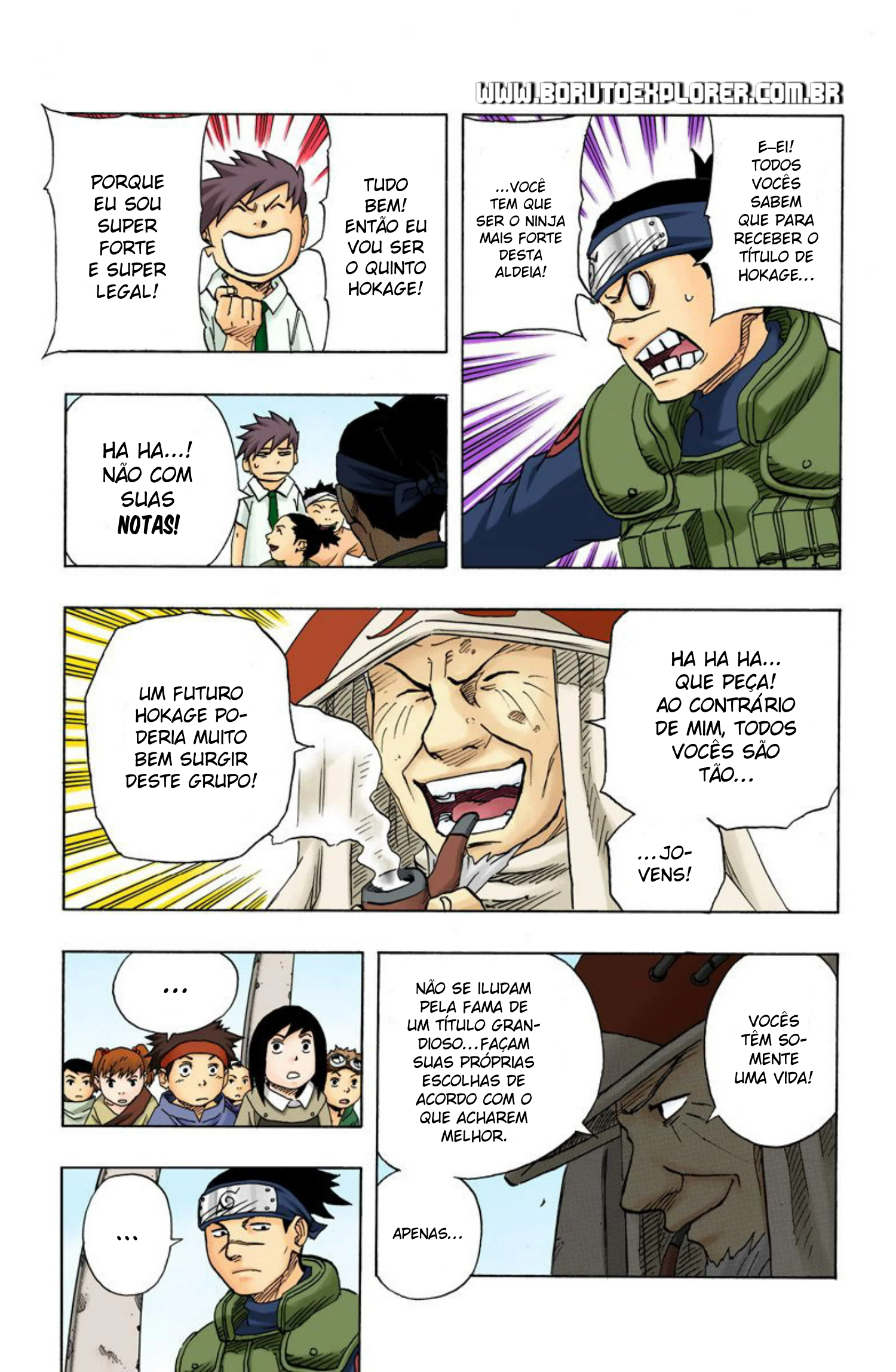 Read Naruto - Versão Colorida Oficial Manga Online