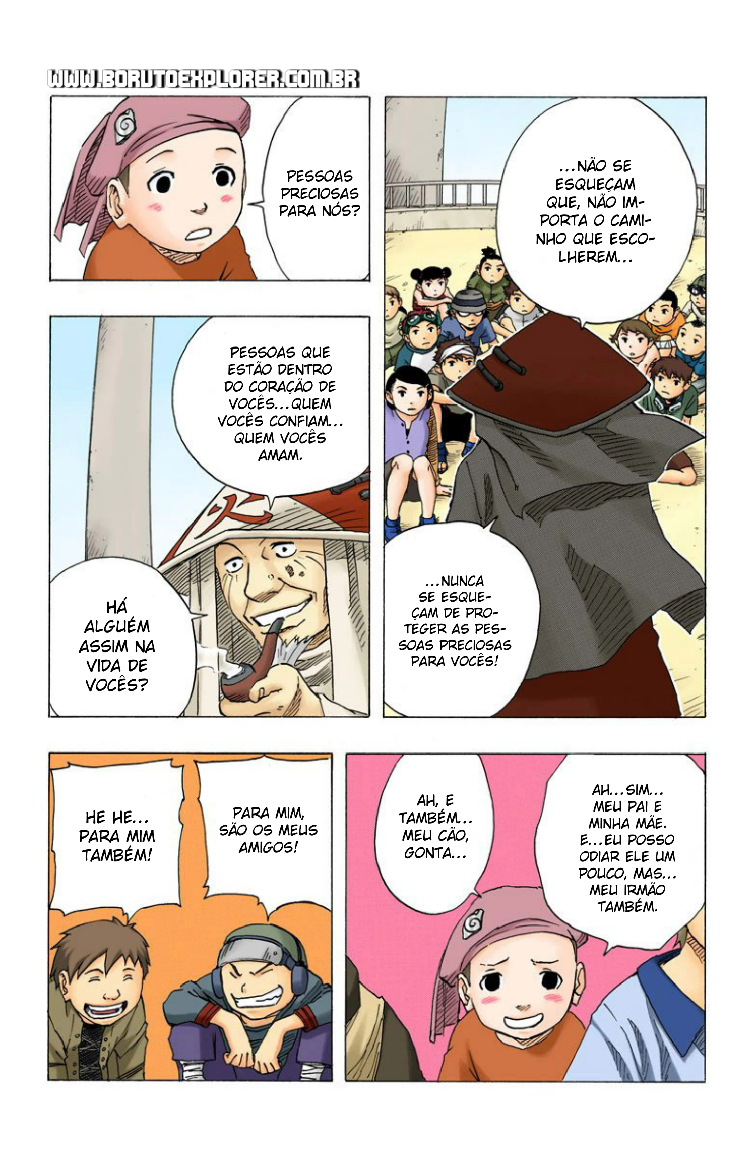 Read Naruto - Versão Colorida Oficial Manga Online