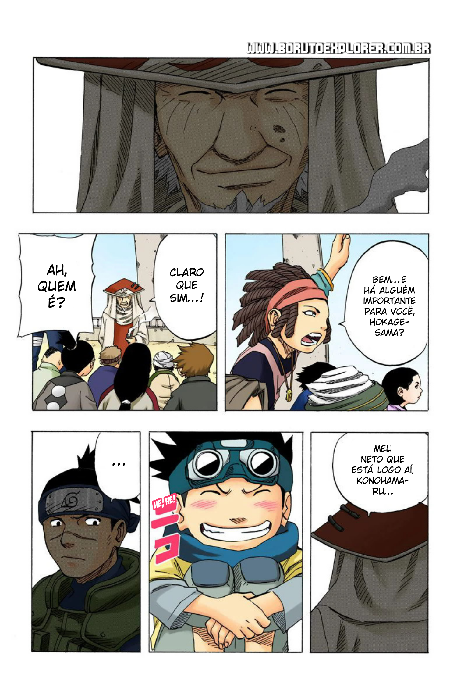 Read Naruto - Versão Colorida Oficial Manga Online