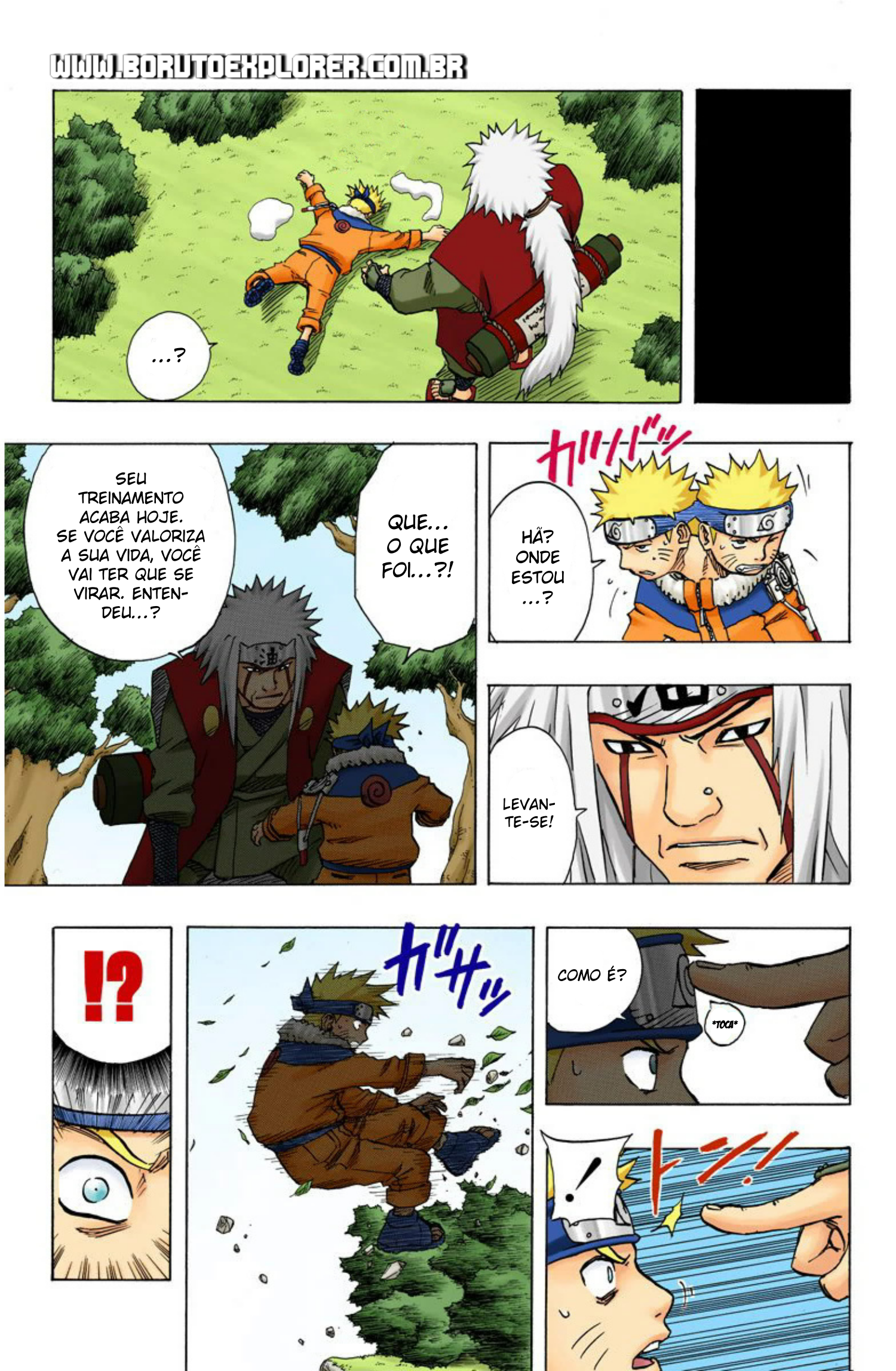 Read Naruto - Versão Colorida Oficial Manga Online