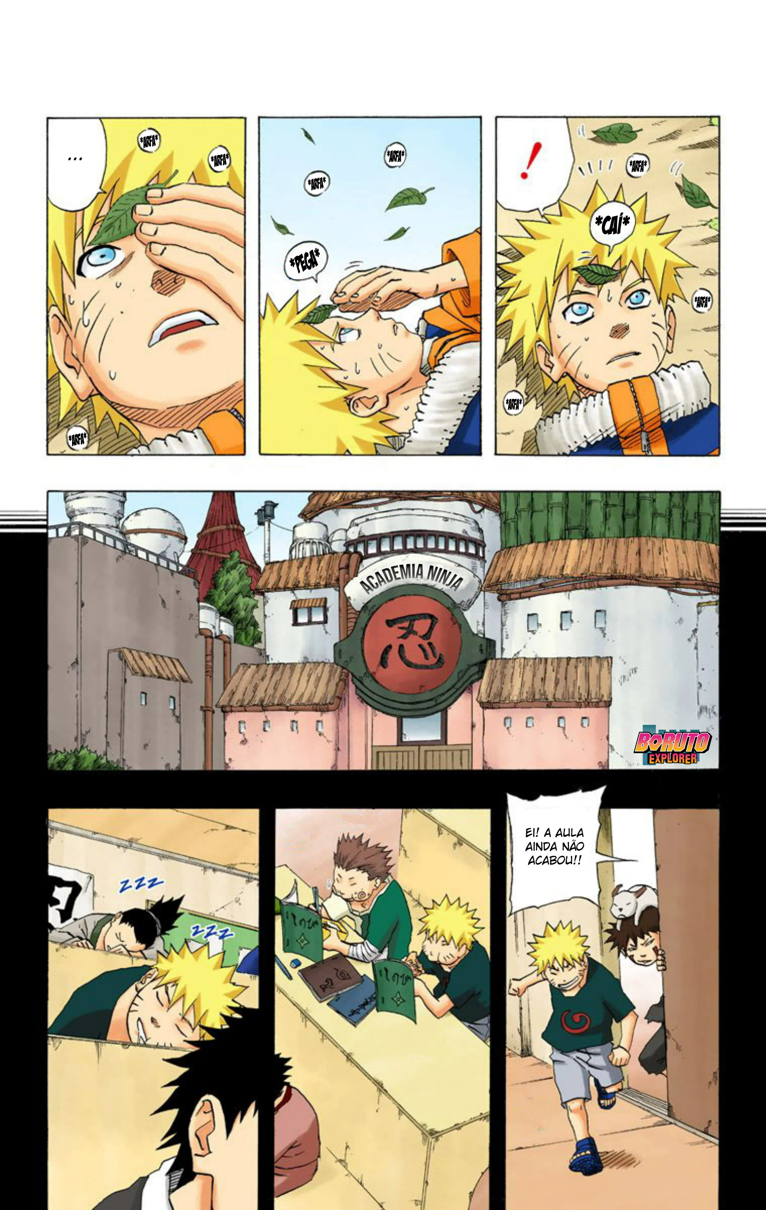 Read Naruto - Versão Colorida Oficial Manga Online