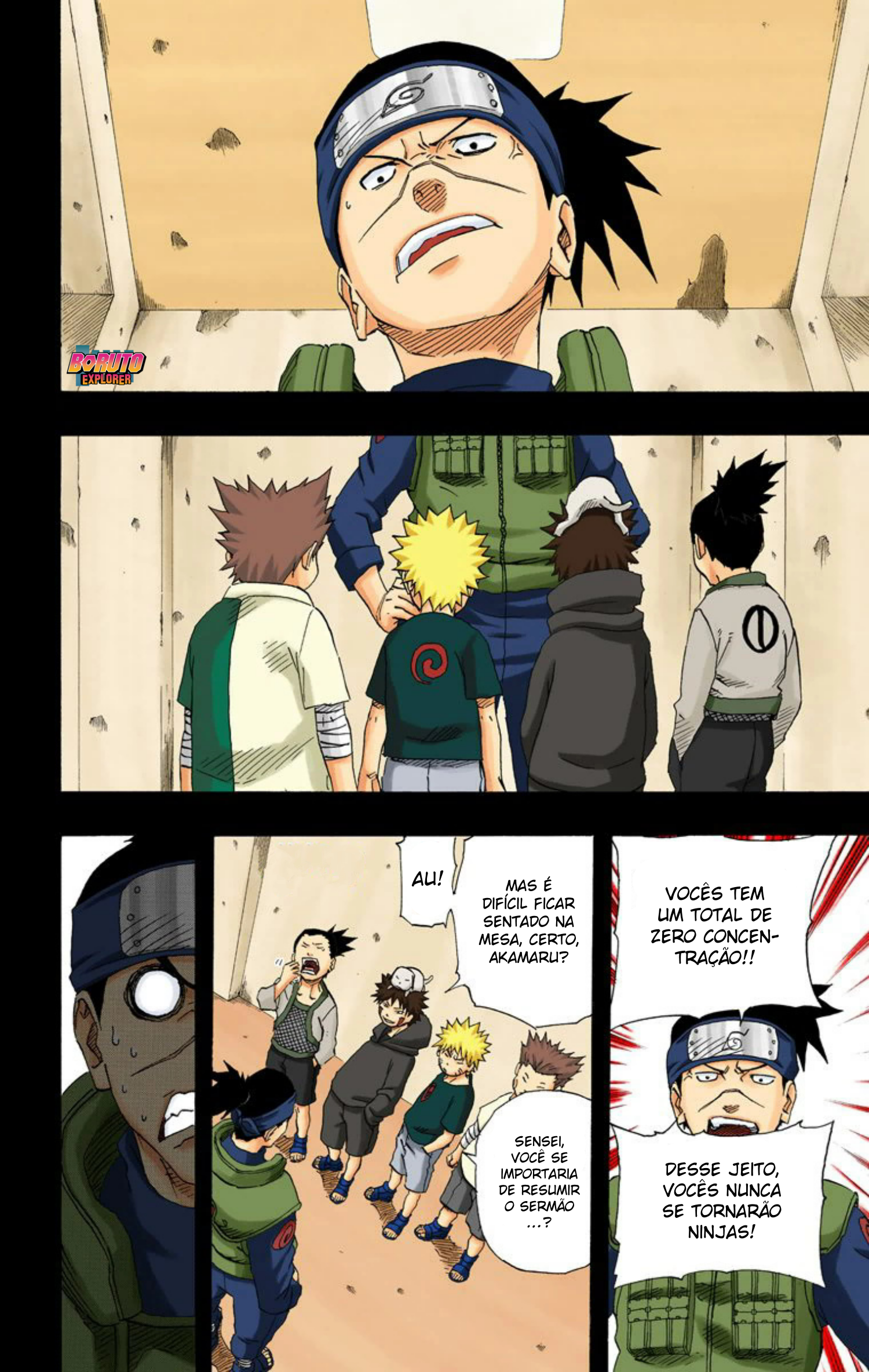 Read Naruto - Versão Colorida Oficial Manga Online