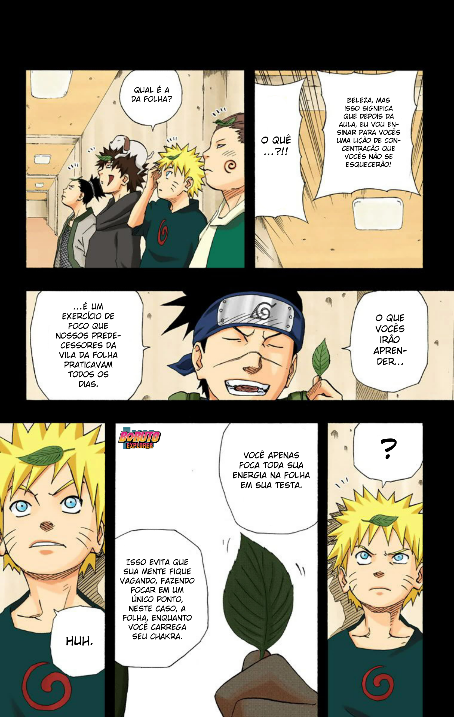 Read Naruto - Versão Colorida Oficial Manga Online