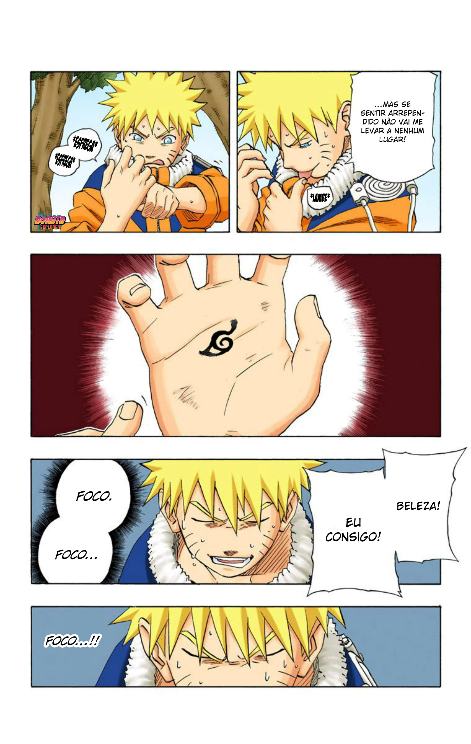 Read Naruto - Versão Colorida Oficial Manga Online