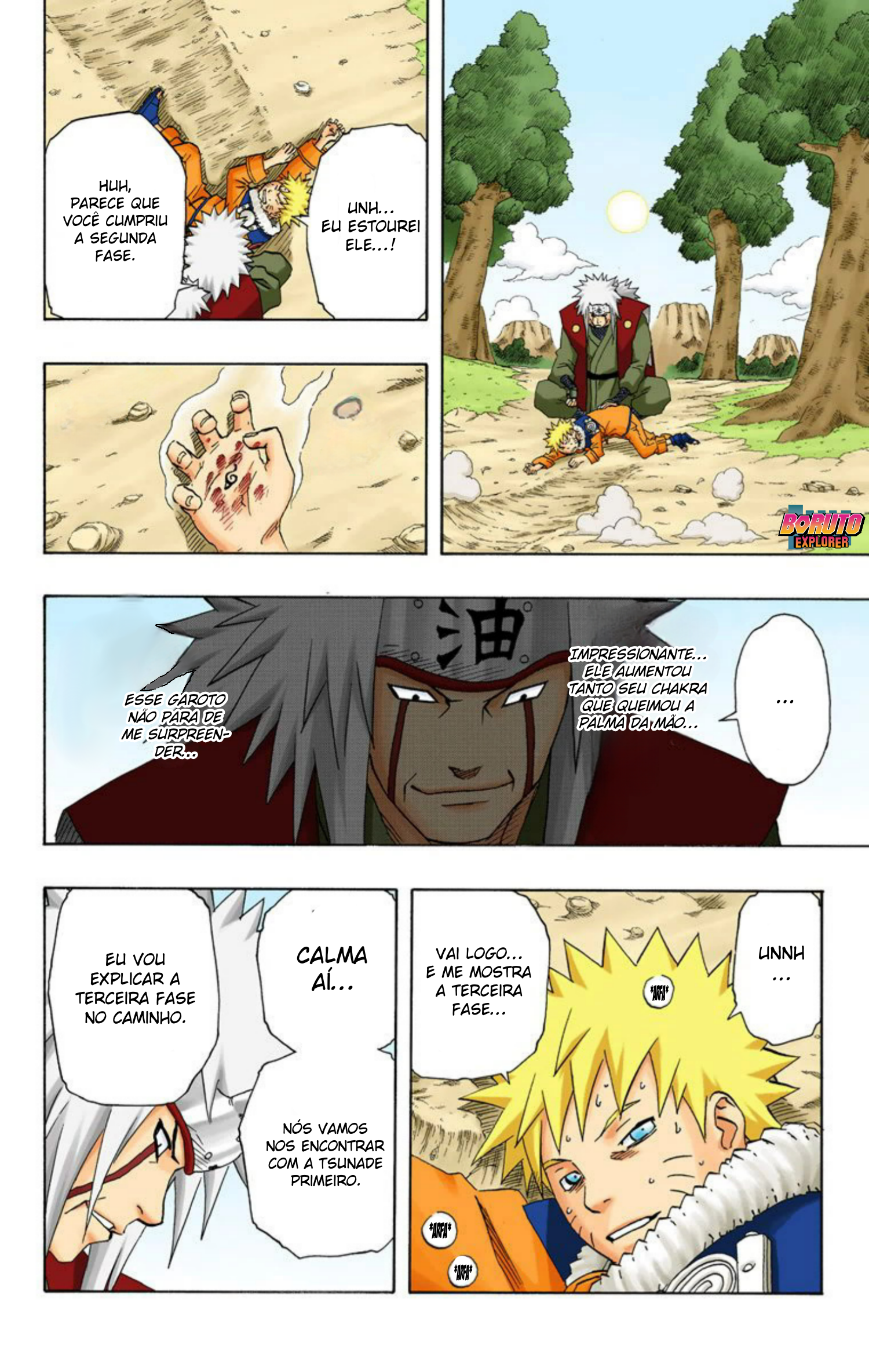 Read Naruto - Versão Colorida Oficial Manga Online