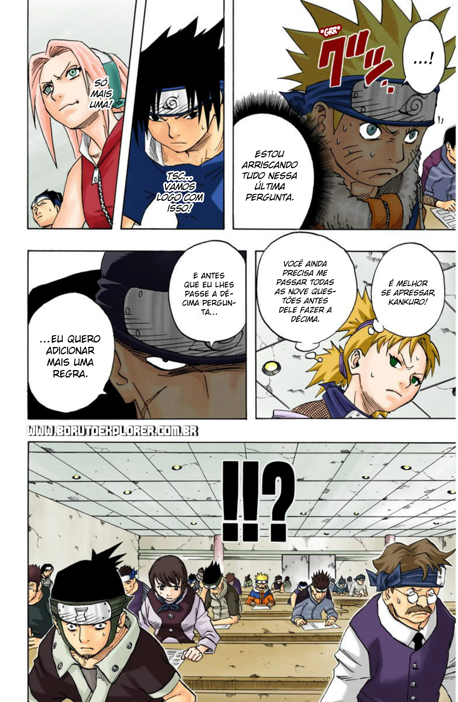 Read Naruto - Versão Colorida Oficial Manga Online