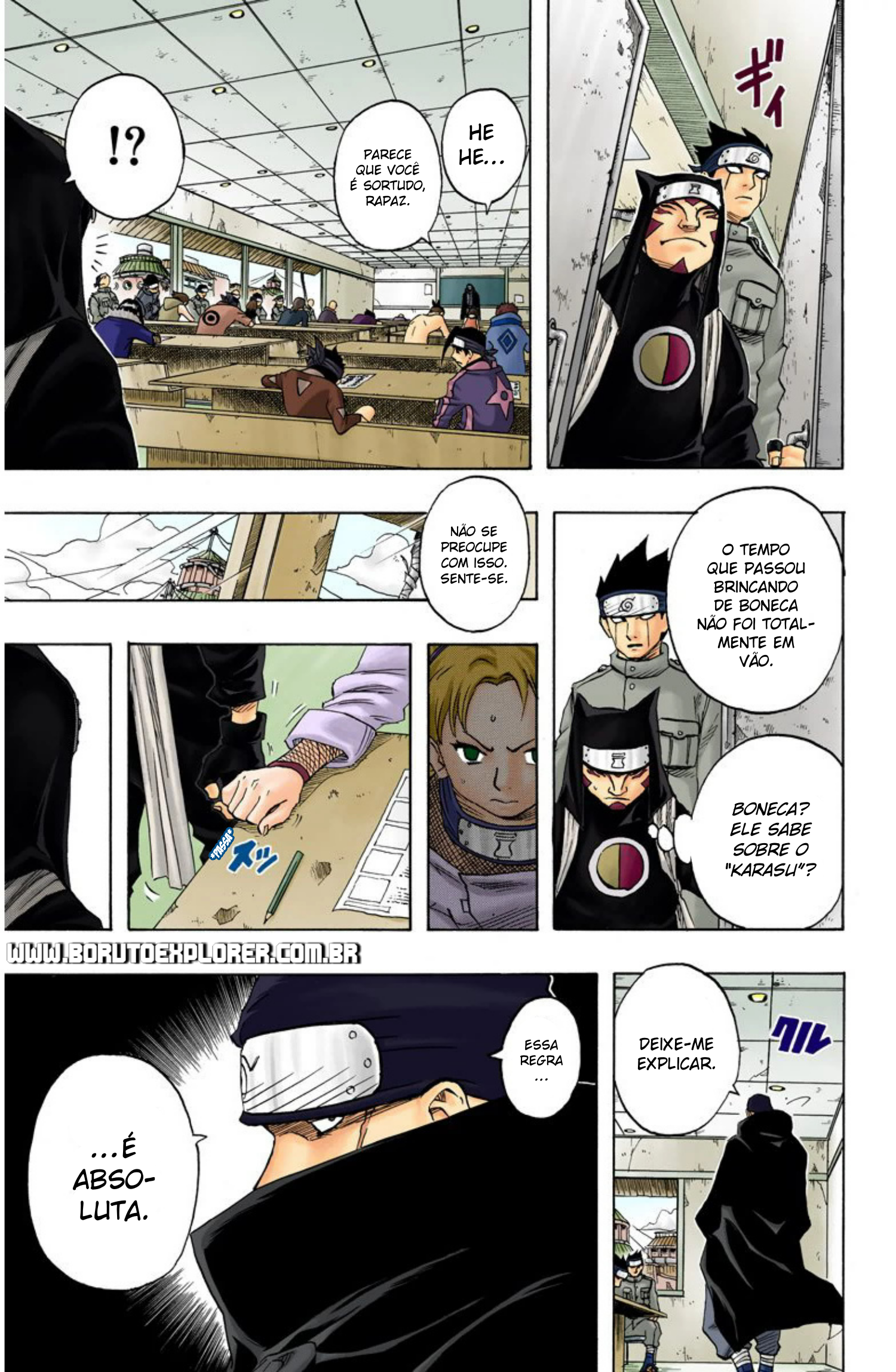 Read Naruto - Versão Colorida Oficial Manga Online