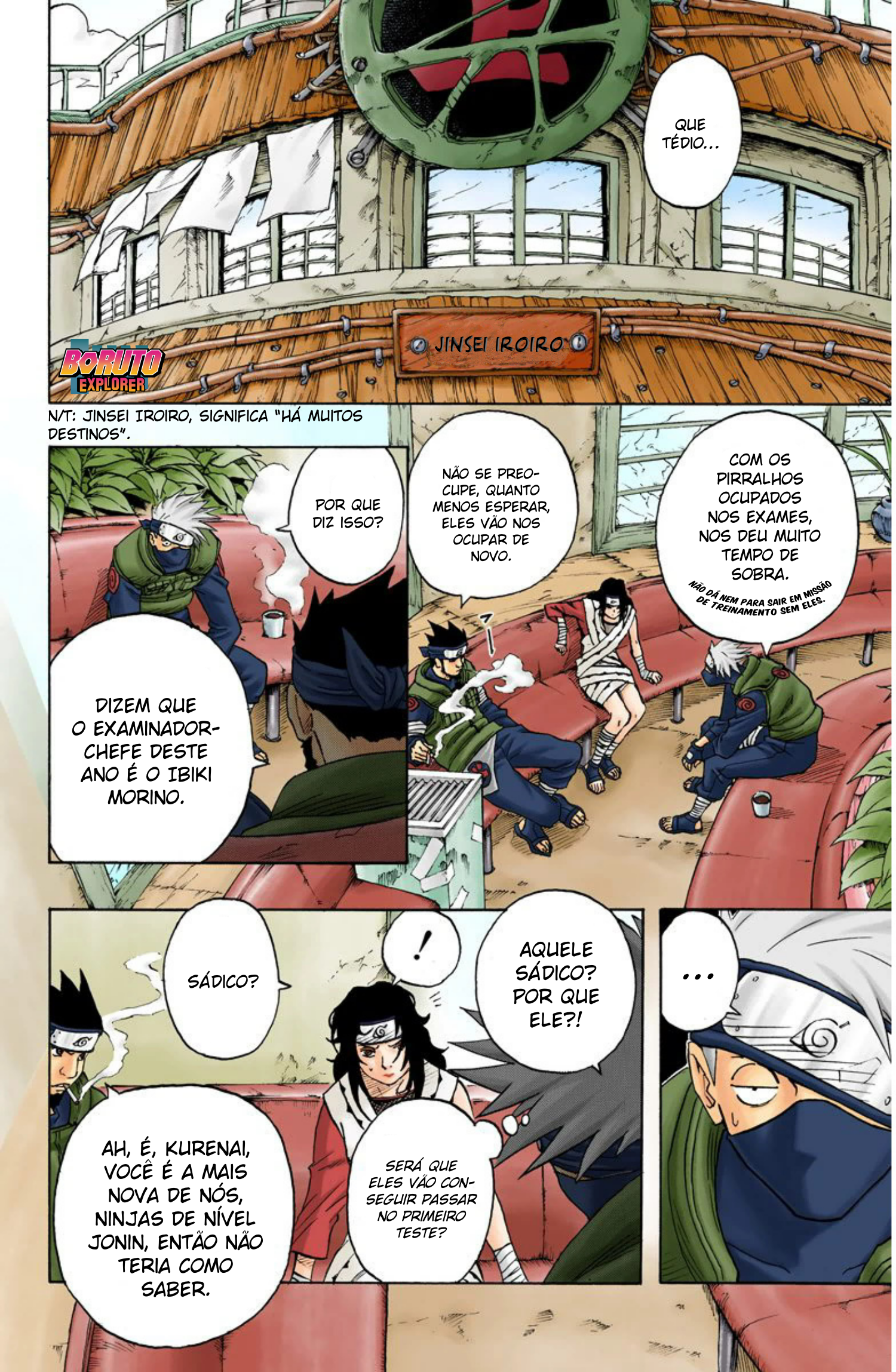 Read Naruto - Versão Colorida Oficial Manga Online