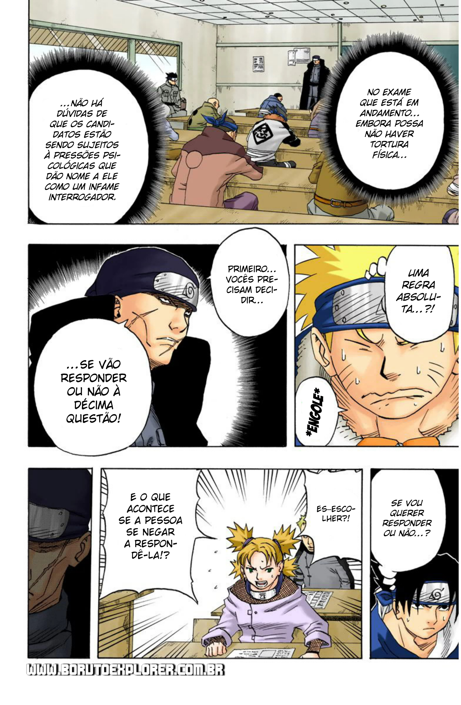 Read Naruto - Versão Colorida Oficial Manga Online