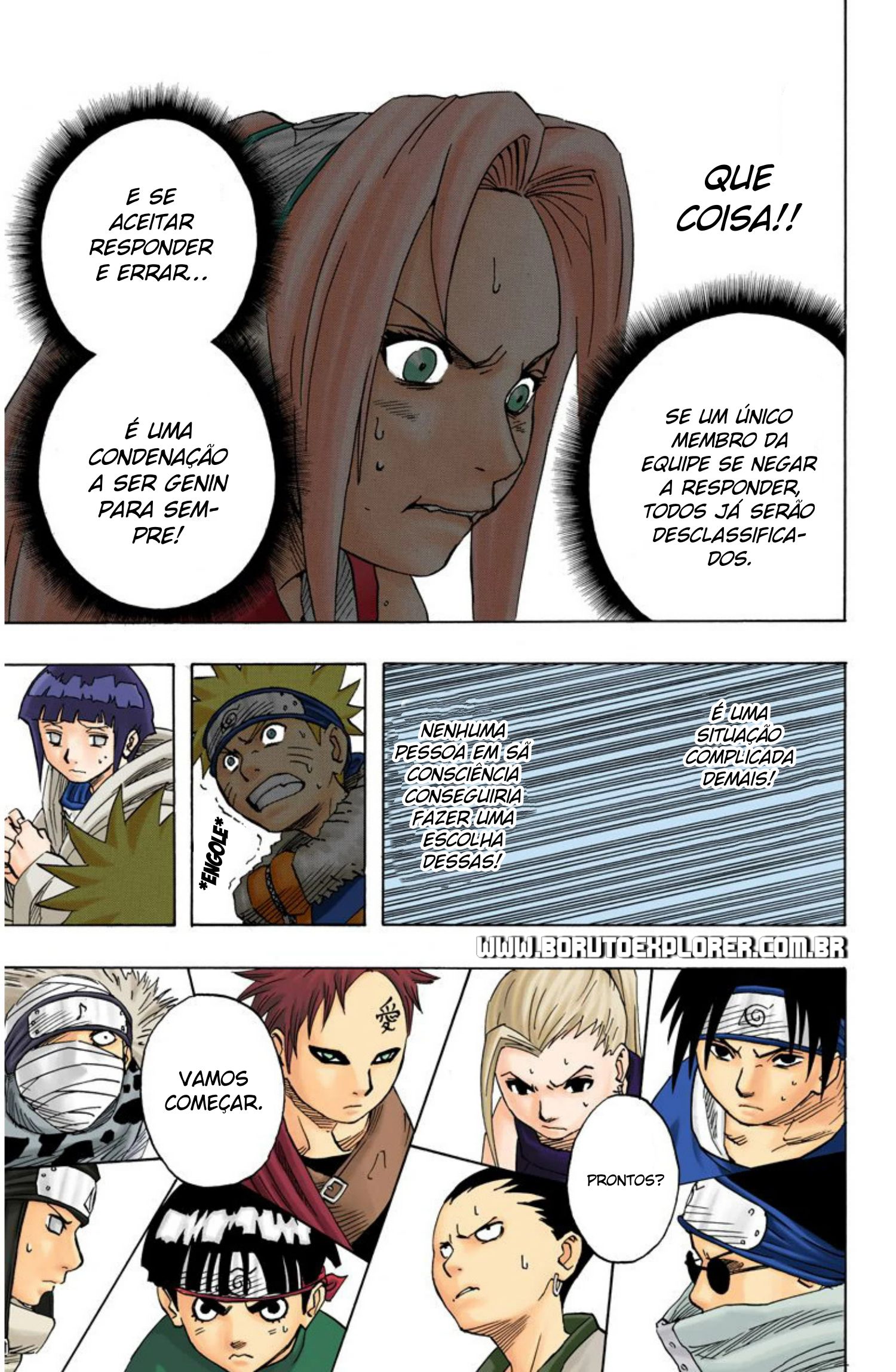 Read Naruto - Versão Colorida Oficial Manga Online