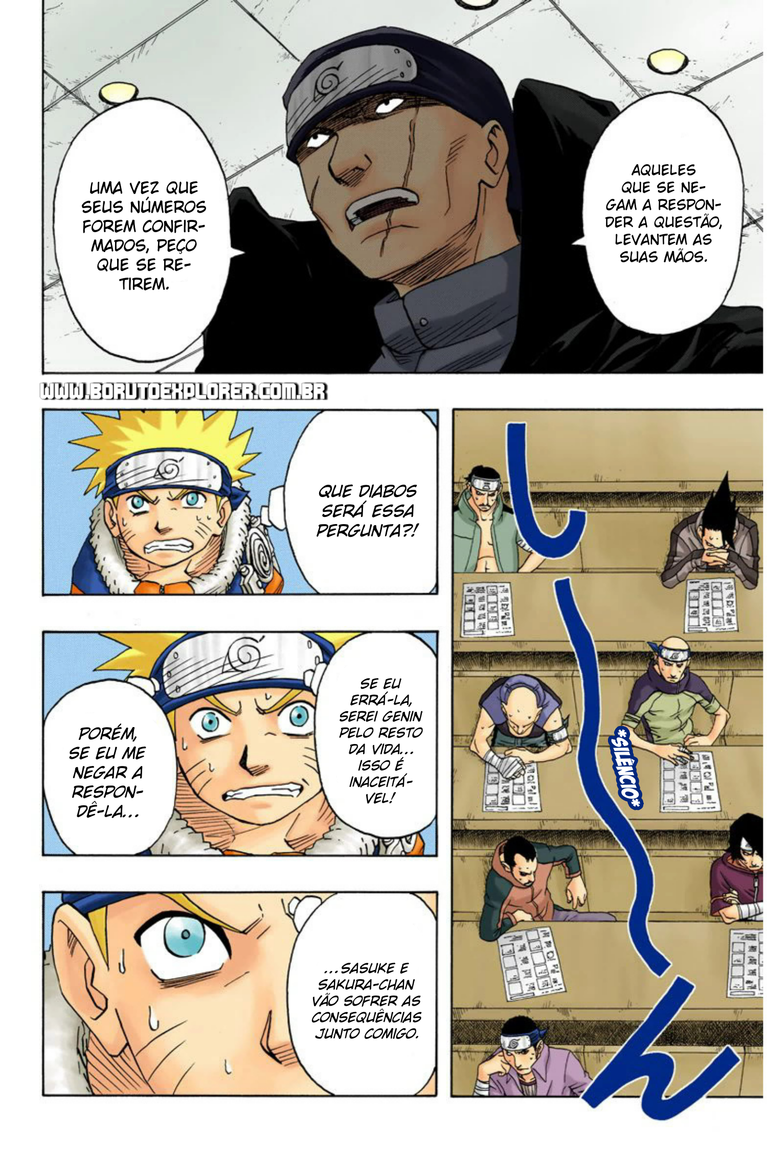 Read Naruto - Versão Colorida Oficial Manga Online