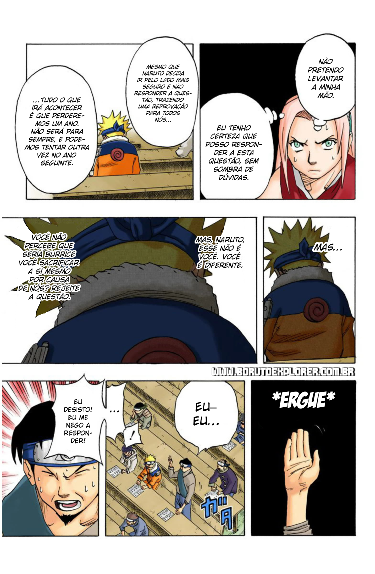 Read Naruto - Versão Colorida Oficial Manga Online
