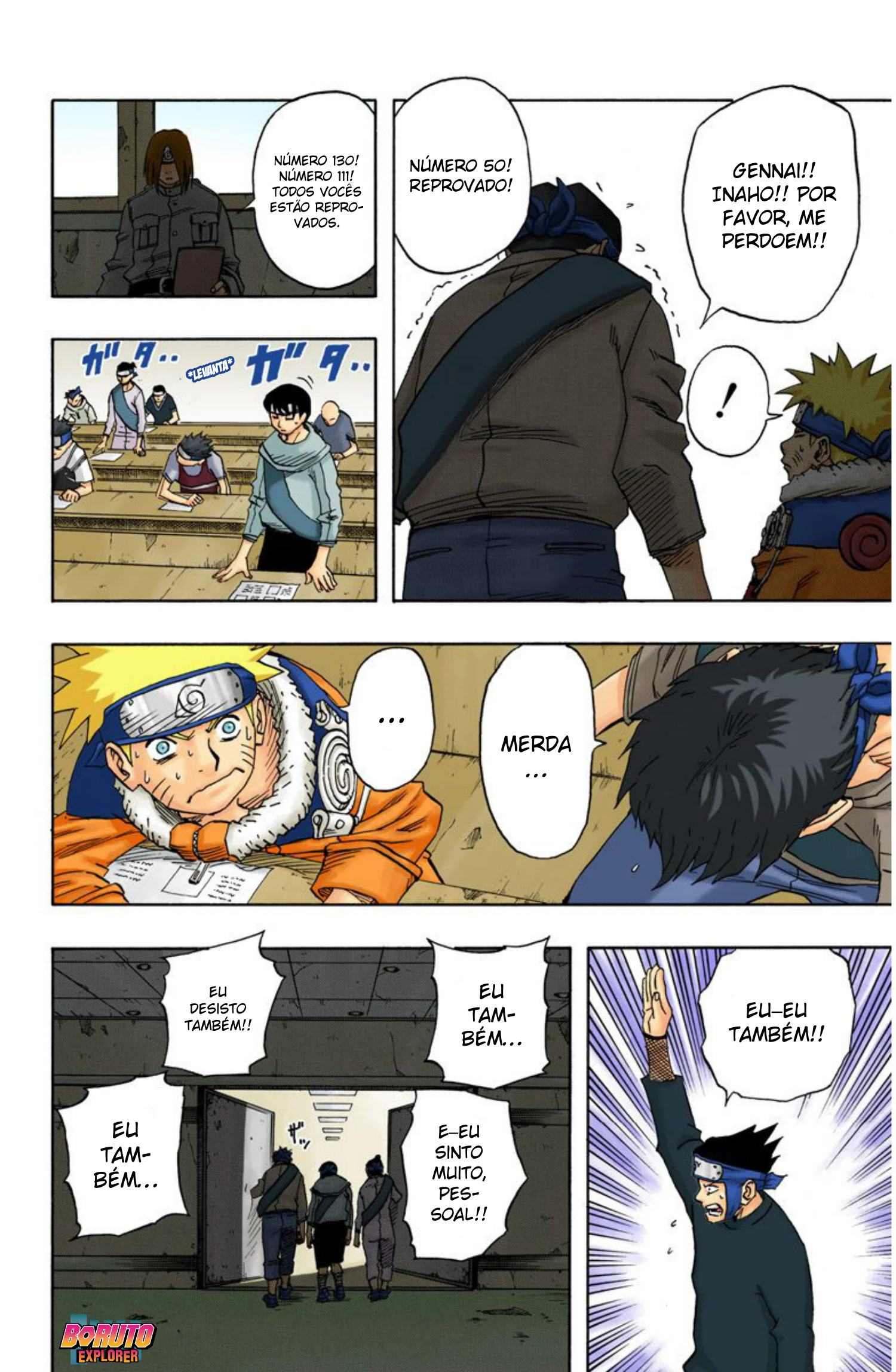 Read Naruto - Versão Colorida Oficial Manga Online