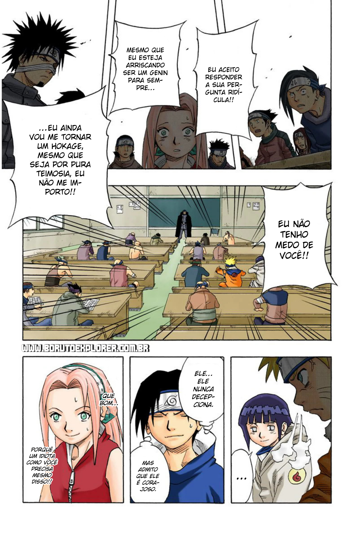 Read Naruto - Versão Colorida Oficial Manga Online