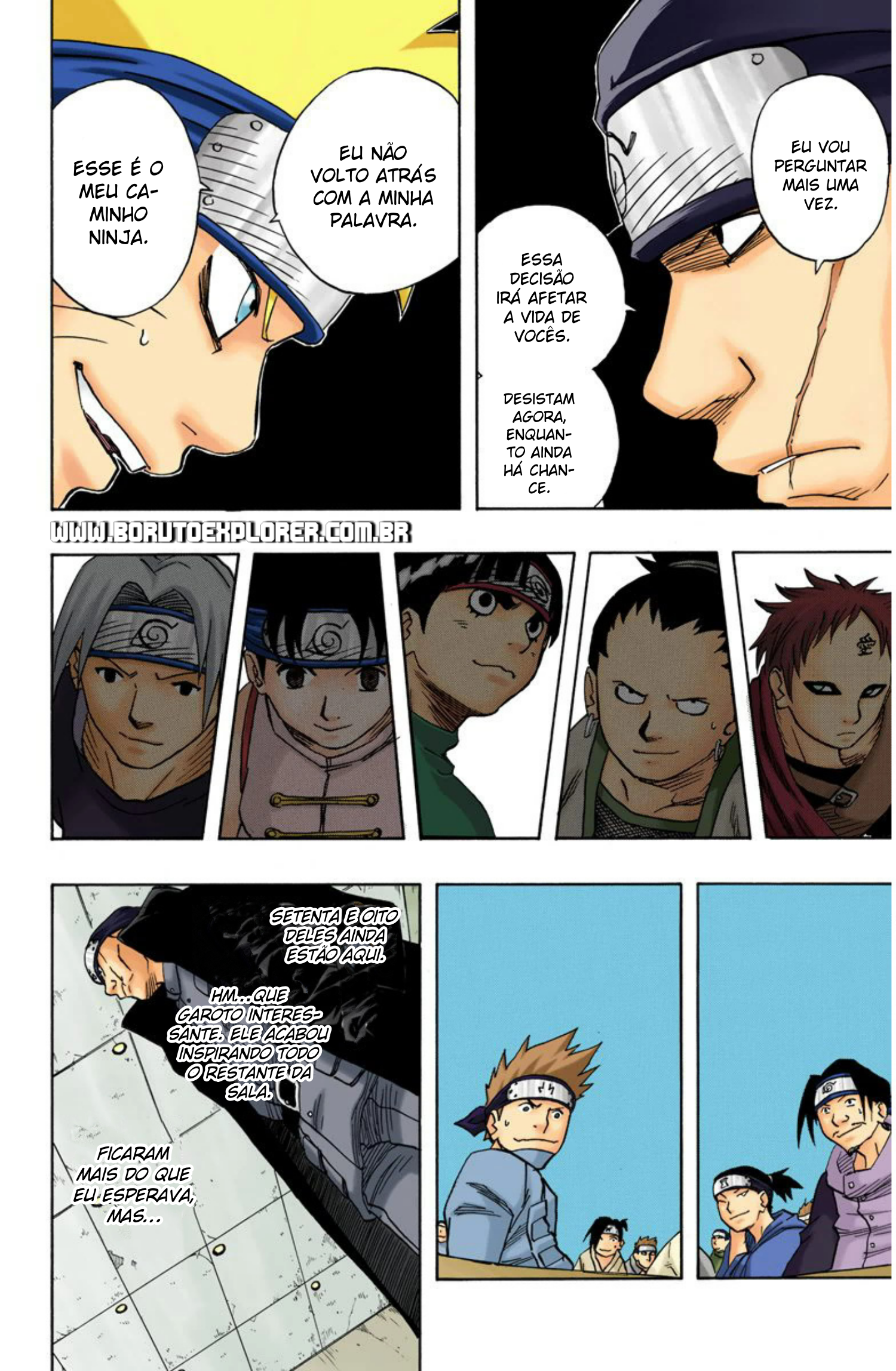 Read Naruto - Versão Colorida Oficial Manga Online