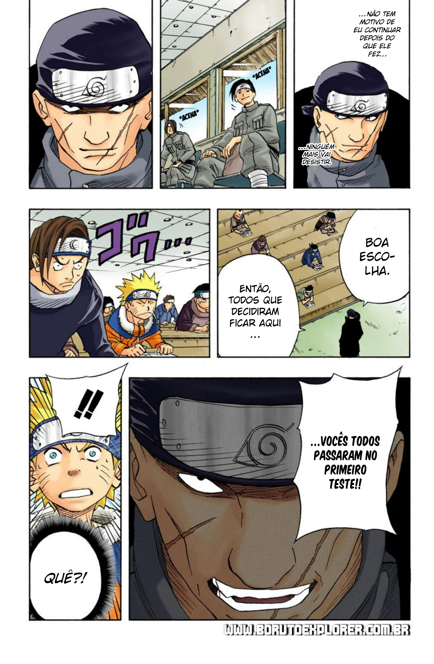 Read Naruto - Versão Colorida Oficial Manga Online
