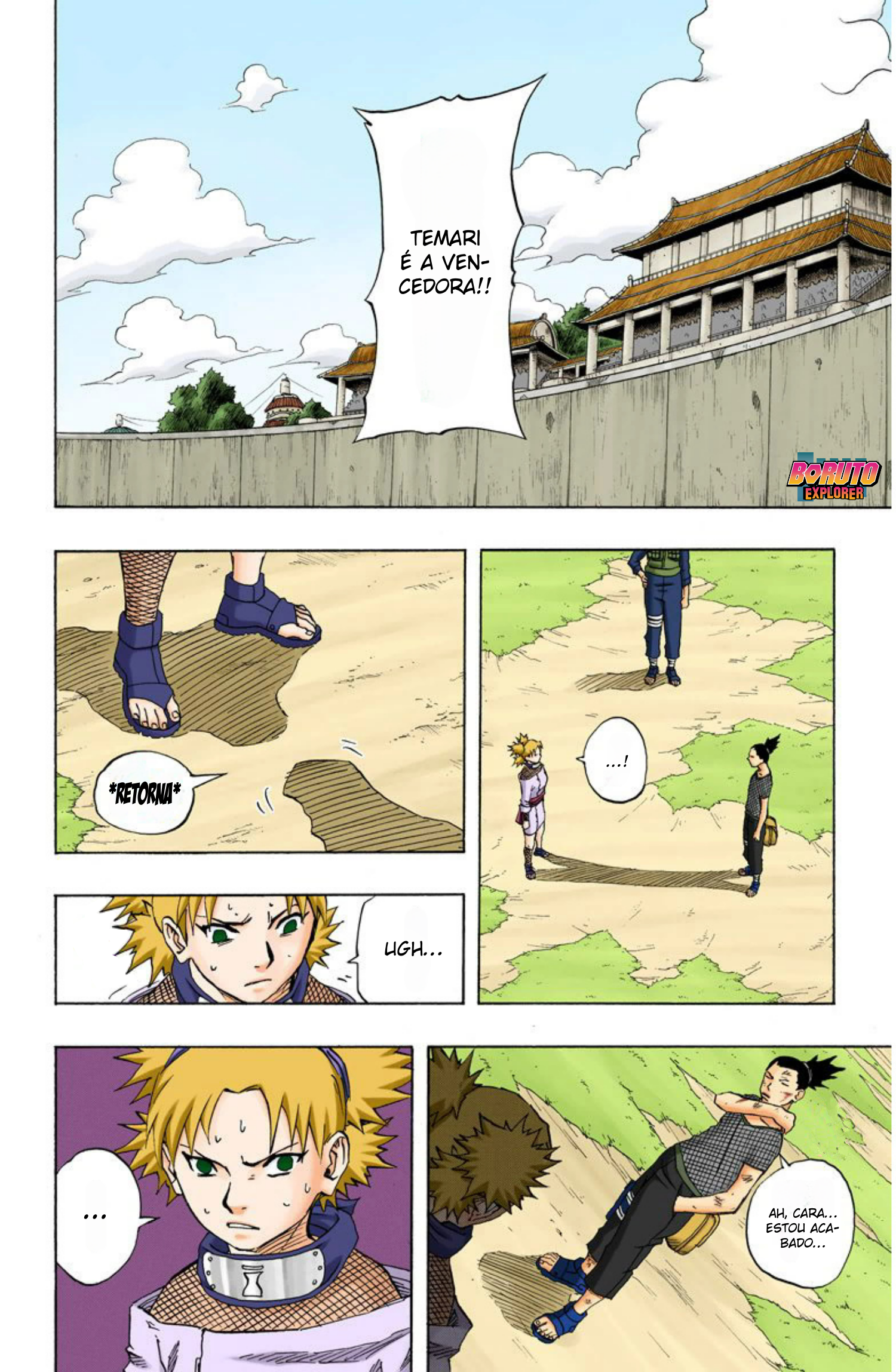 Read Naruto - Versão Colorida Oficial Manga Online