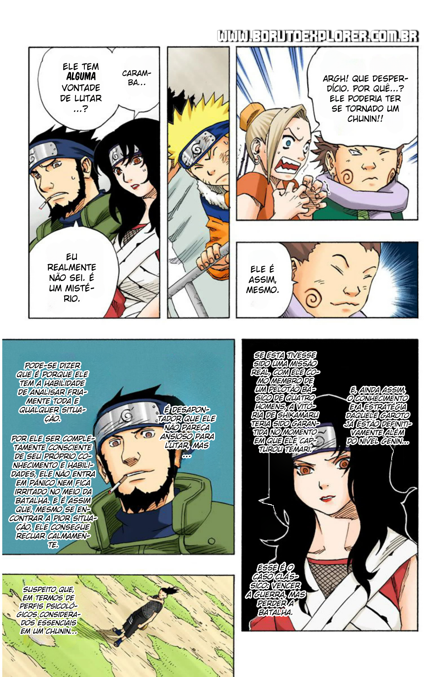 Read Naruto - Versão Colorida Oficial Manga Online