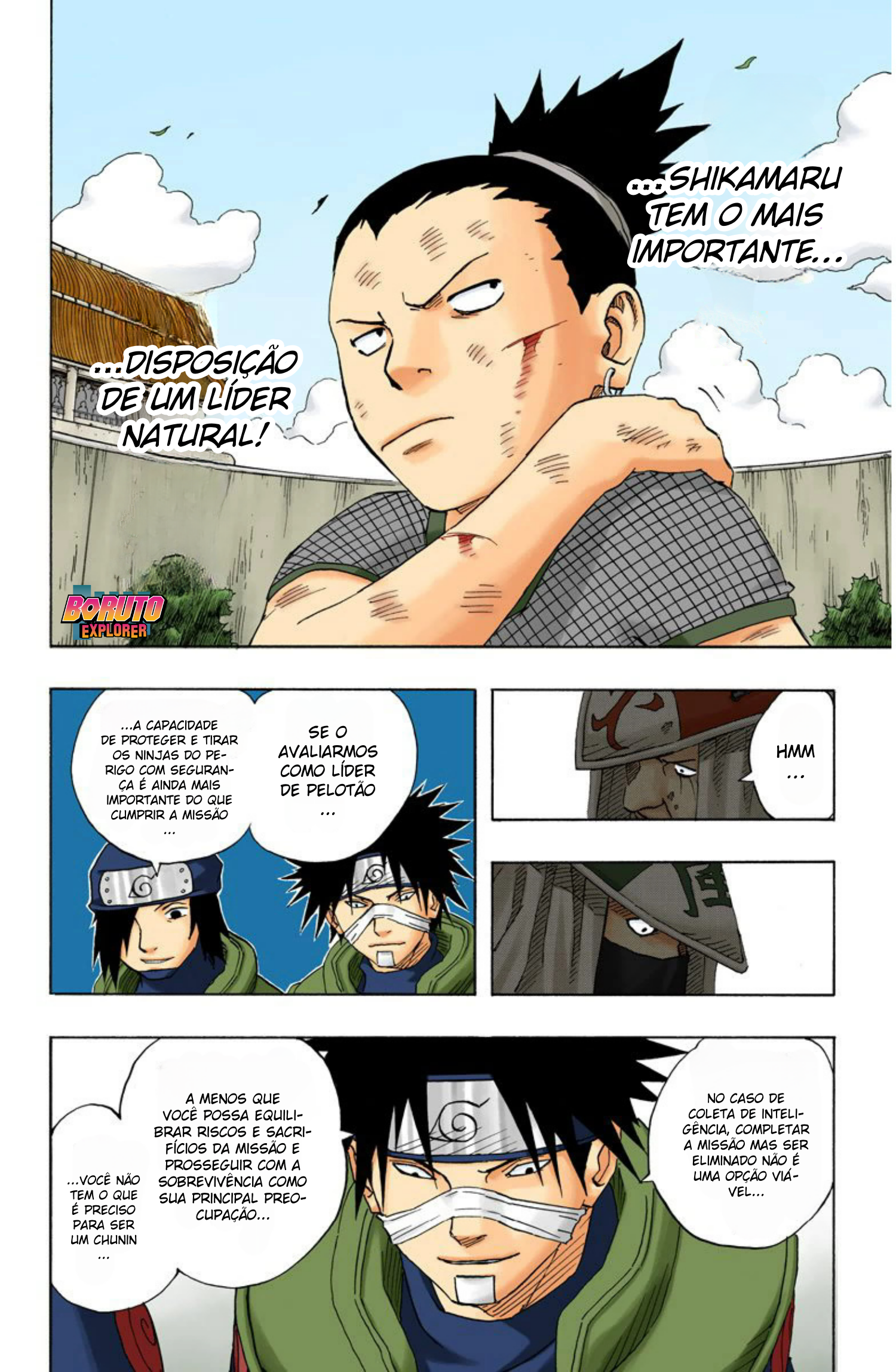 Read Naruto - Versão Colorida Oficial Manga Online