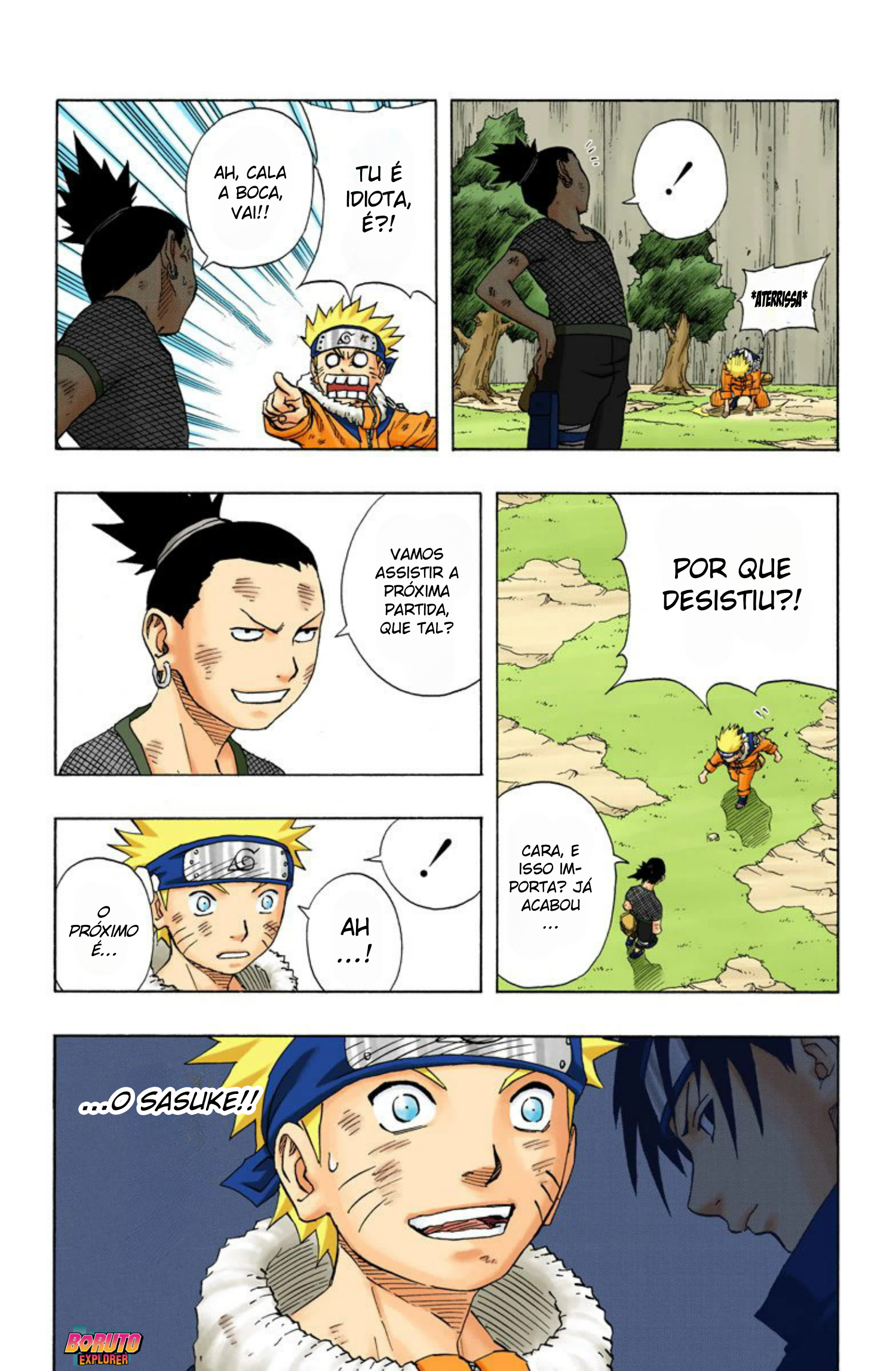 Read Naruto - Versão Colorida Oficial Manga Online