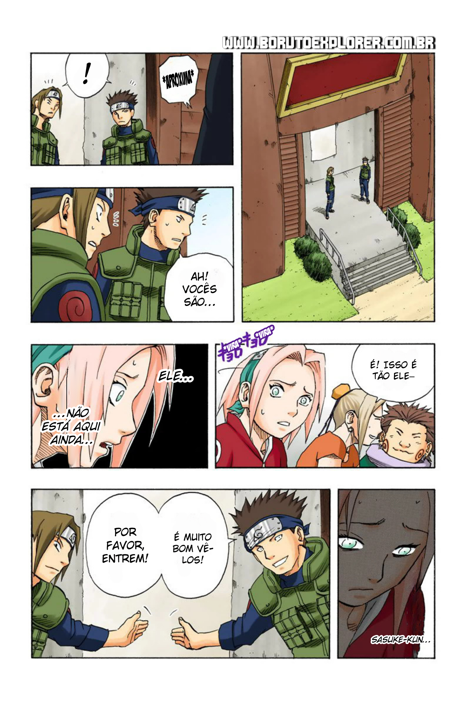 Read Naruto - Versão Colorida Oficial Manga Online
