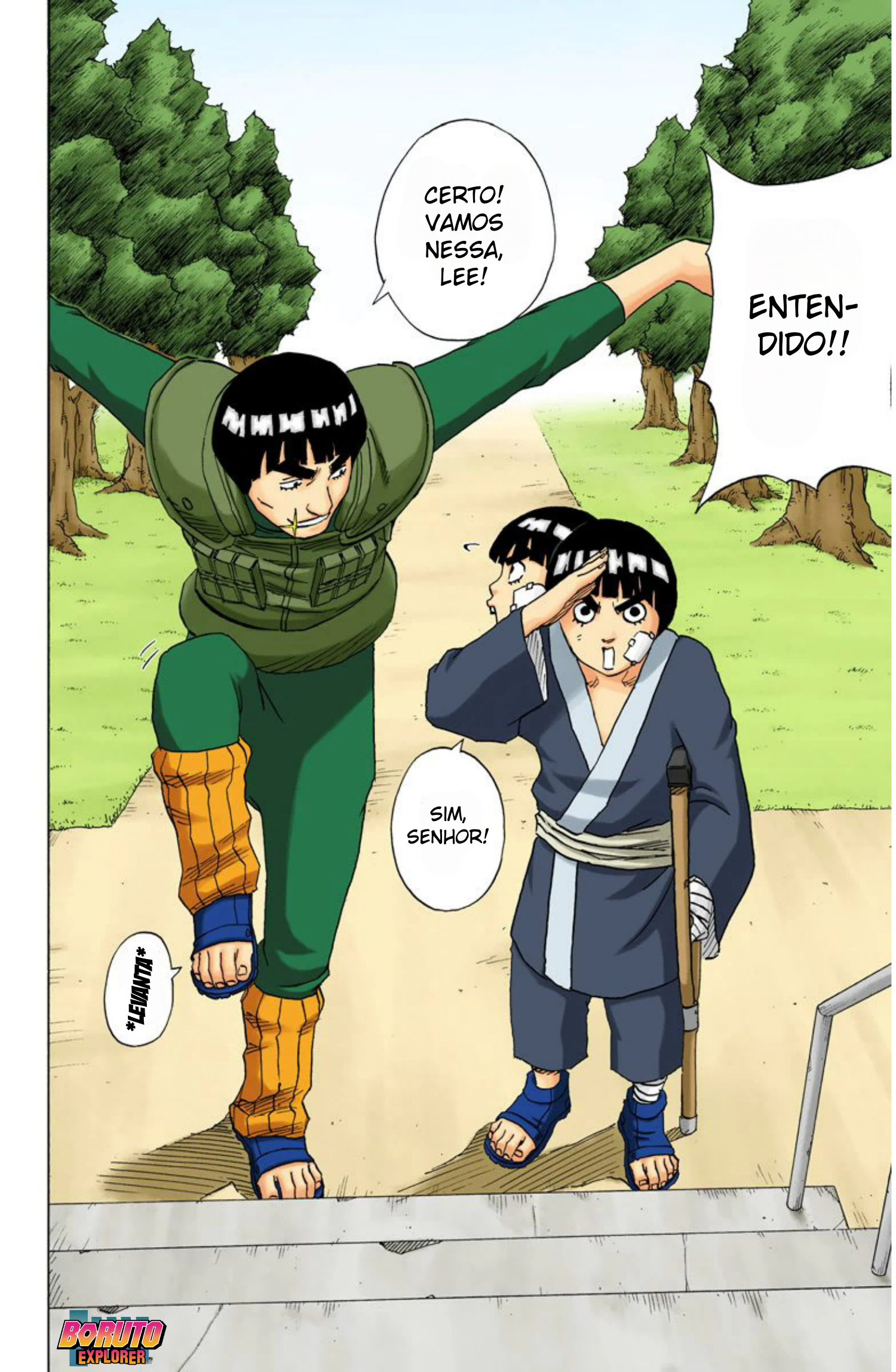 Read Naruto - Versão Colorida Oficial Manga Online