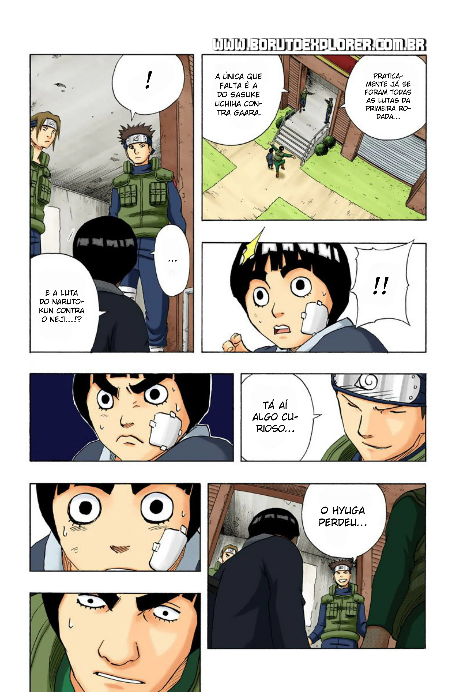 Read Naruto - Versão Colorida Oficial Manga Online