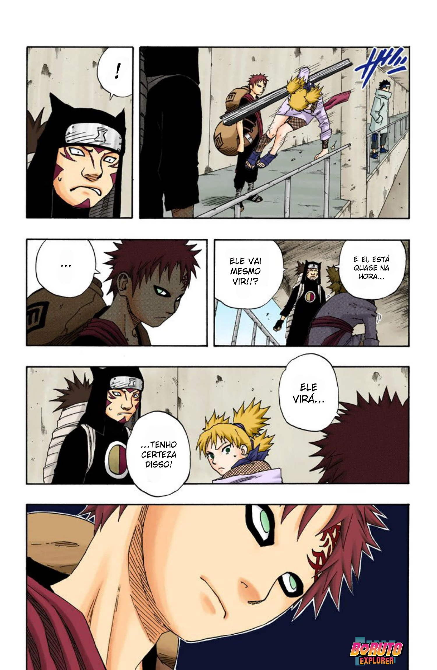 Read Naruto - Versão Colorida Oficial Manga Online