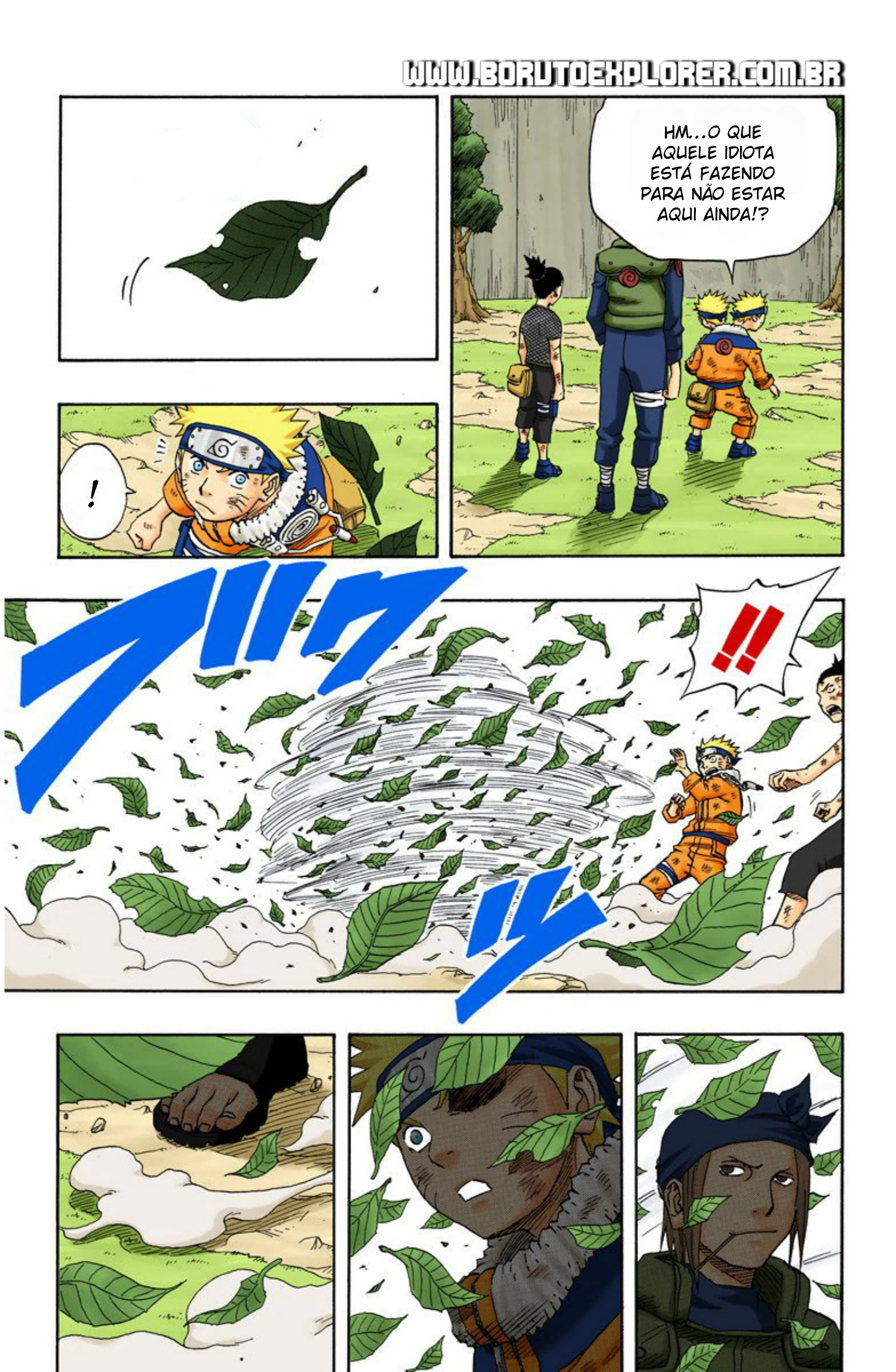 Read Naruto - Versão Colorida Oficial Manga Online