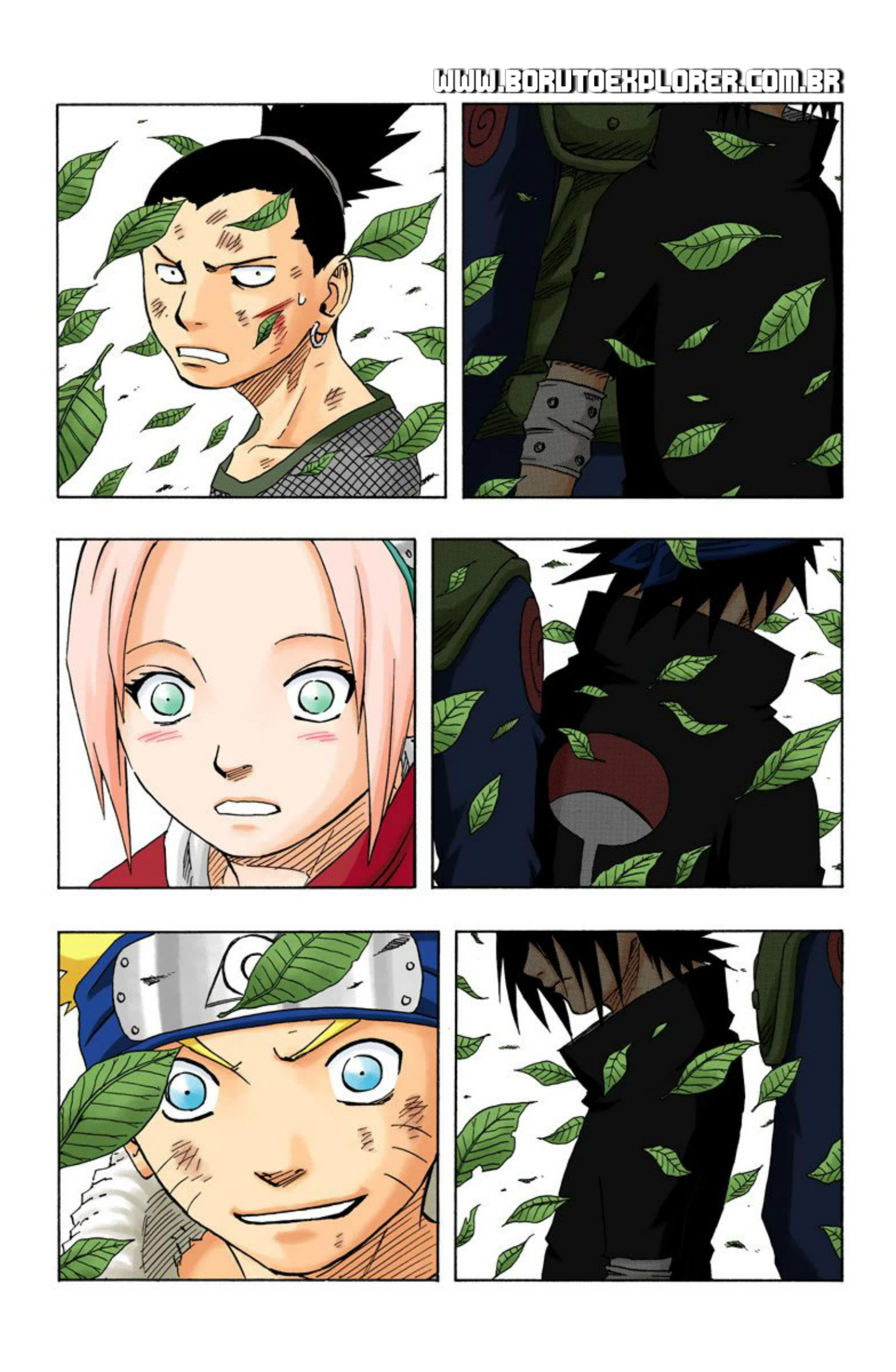 Read Naruto - Versão Colorida Oficial Manga Online