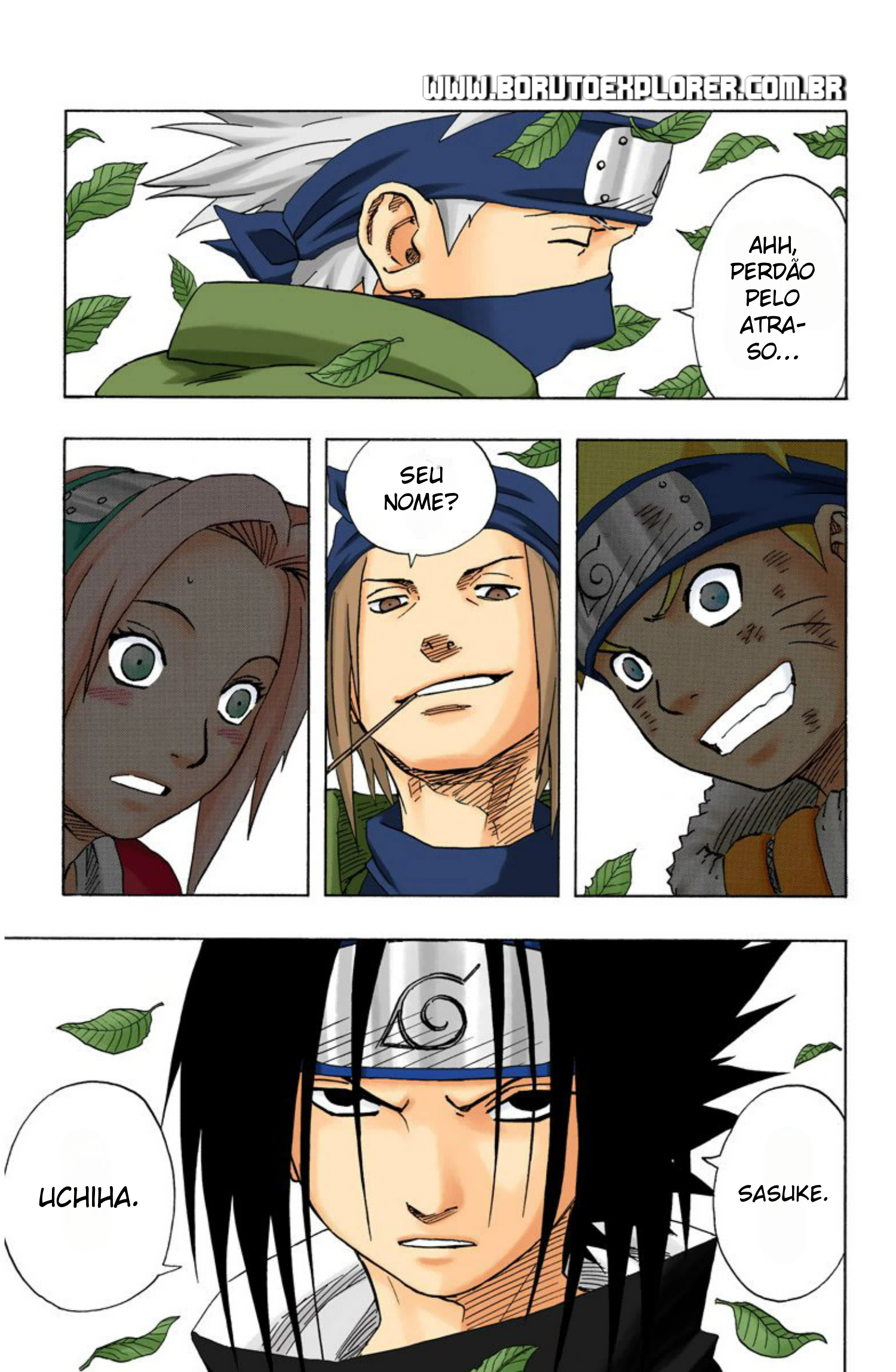 Read Naruto - Versão Colorida Oficial Manga Online