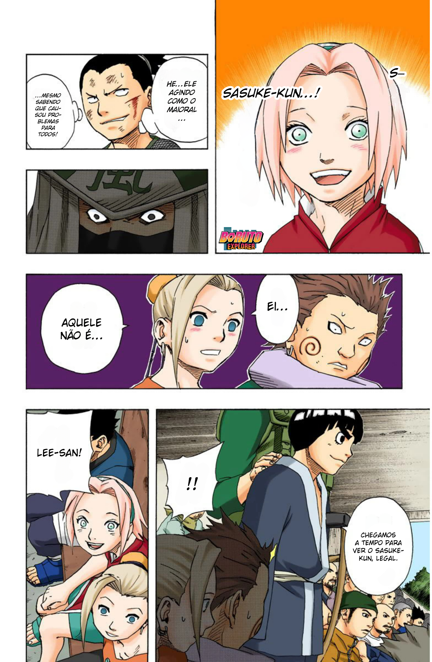 Read Naruto - Versão Colorida Oficial Manga Online