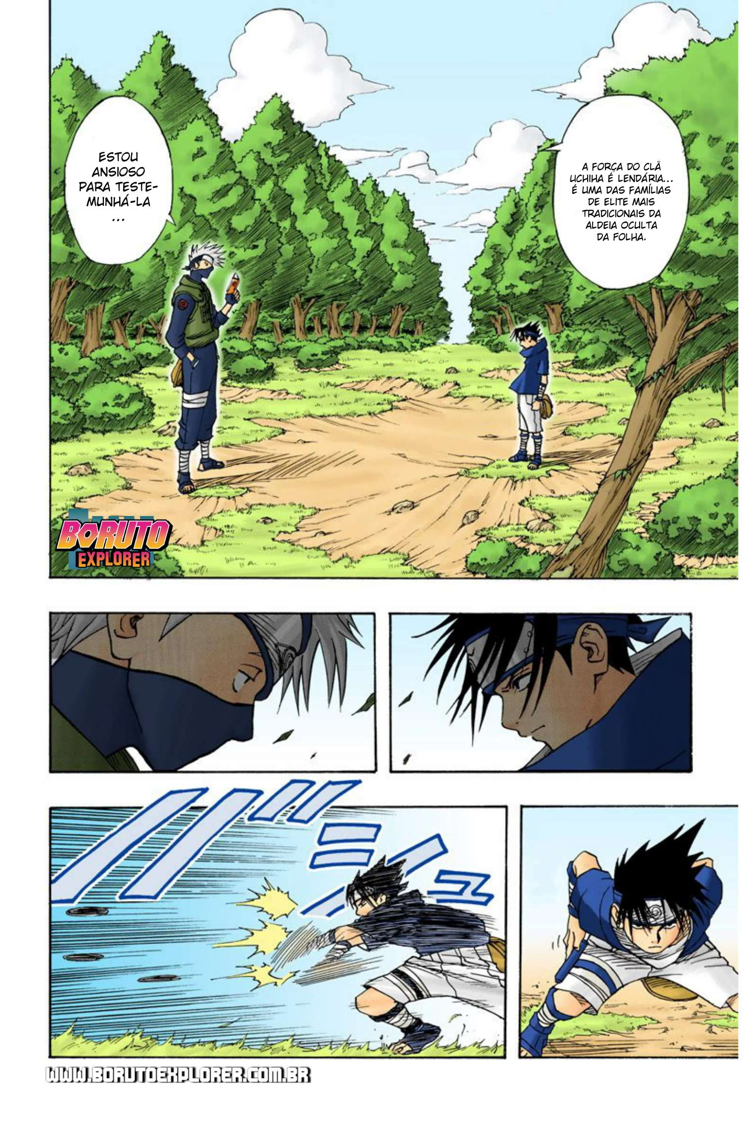 Read Naruto - Versão Colorida Oficial Manga Online