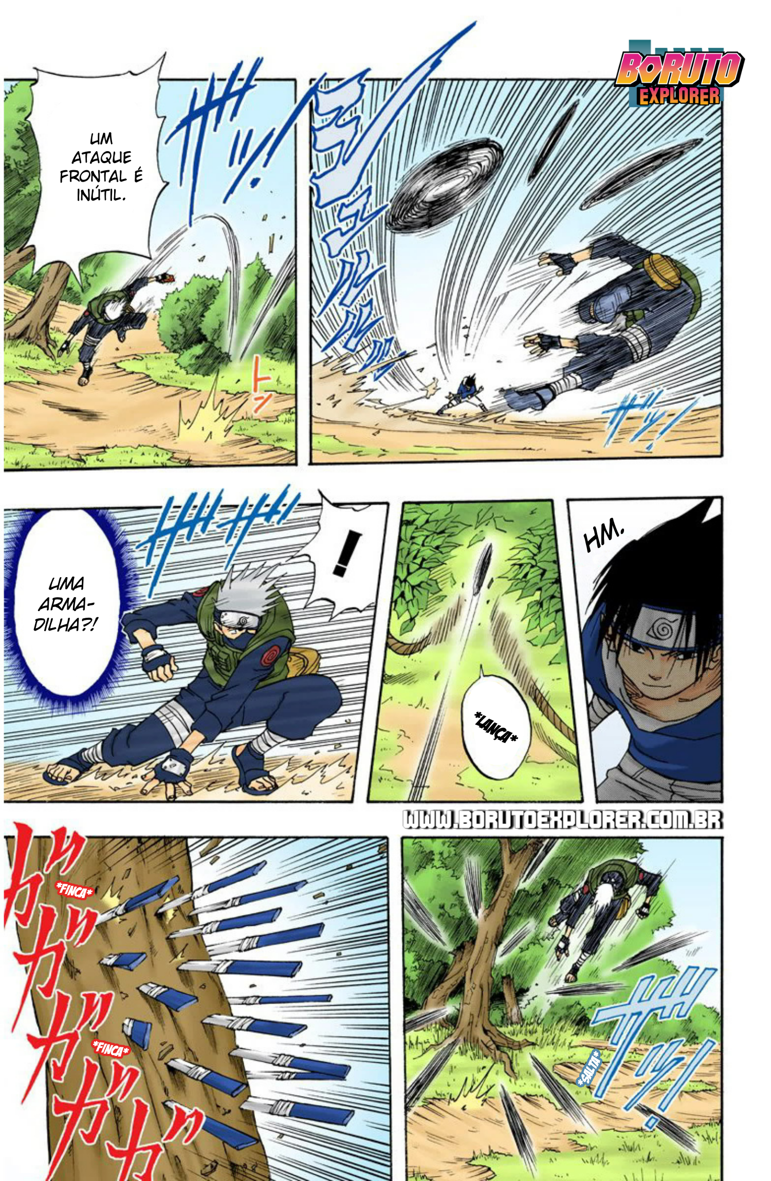 Read Naruto - Versão Colorida Oficial Manga Online