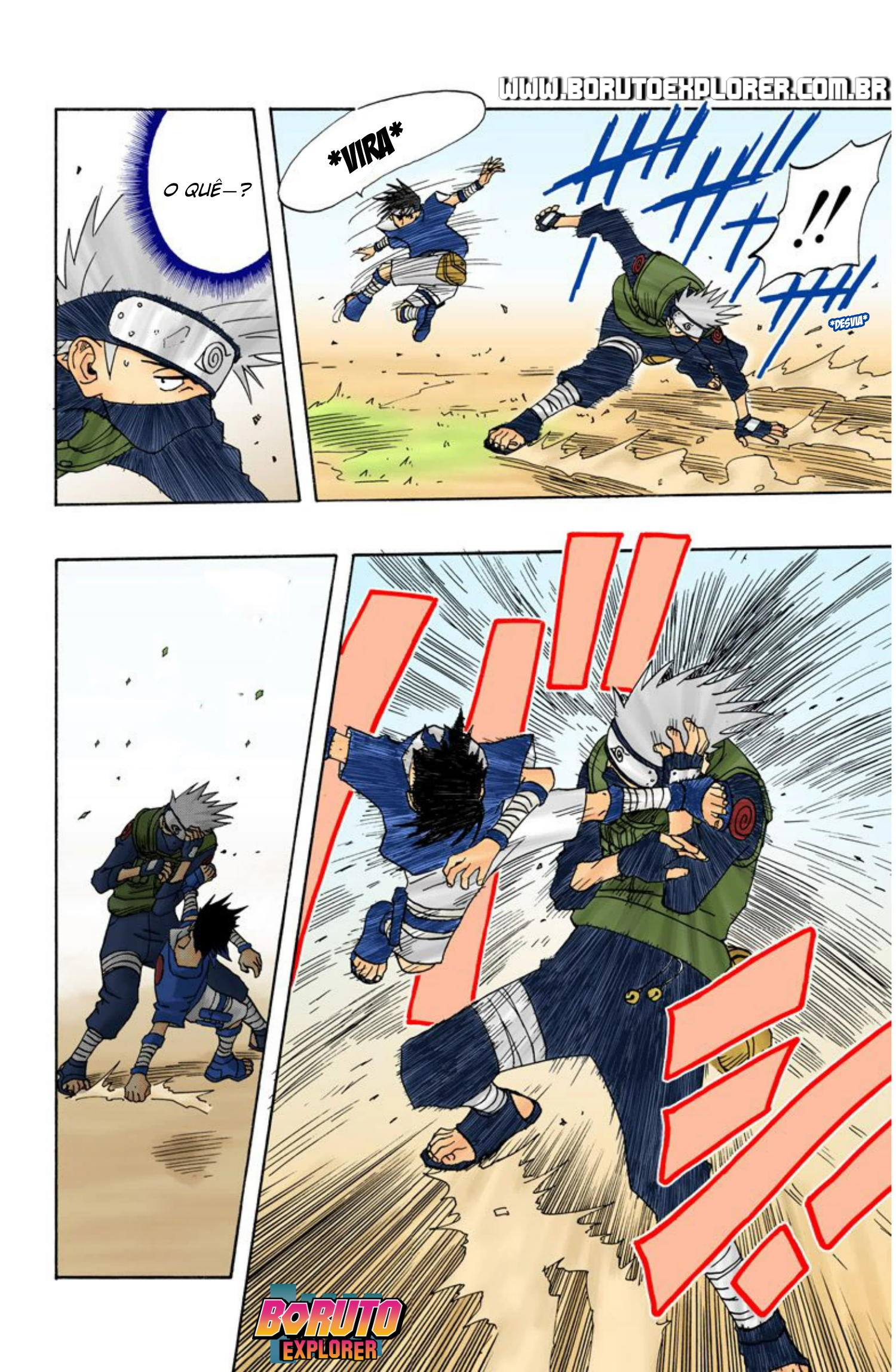 Read Naruto - Versão Colorida Oficial Manga Online